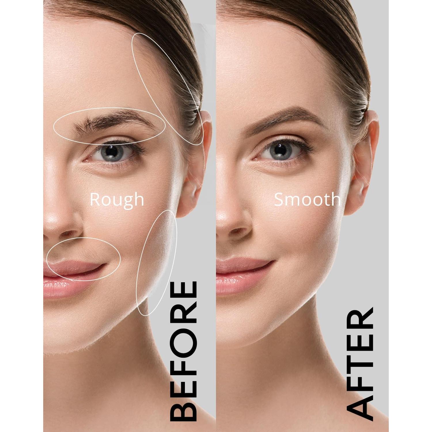 Recortadora VOGCREST 2 en 1 para Vello Facial y Cejas