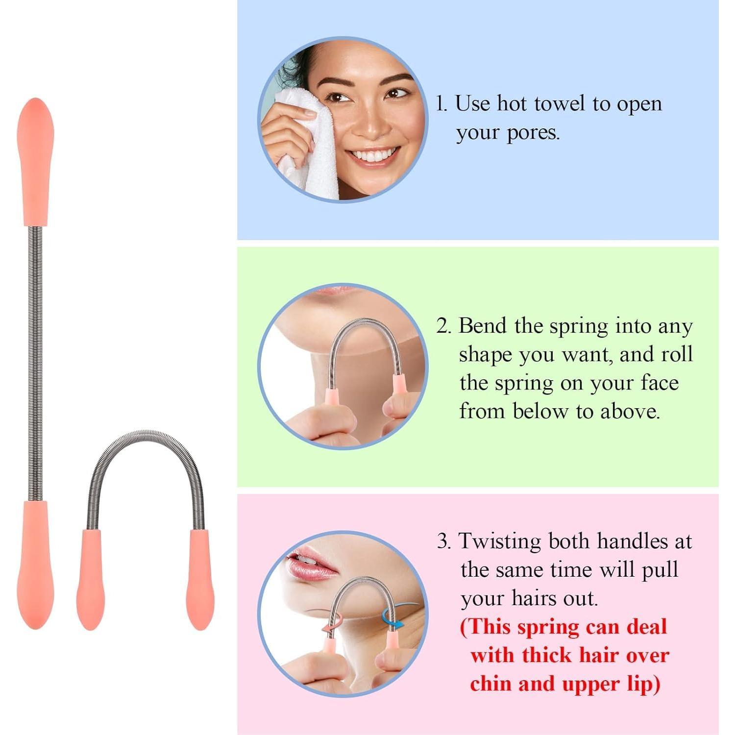 Epilador de Primavera Ideal Swan 4 Removedores Vello Facial