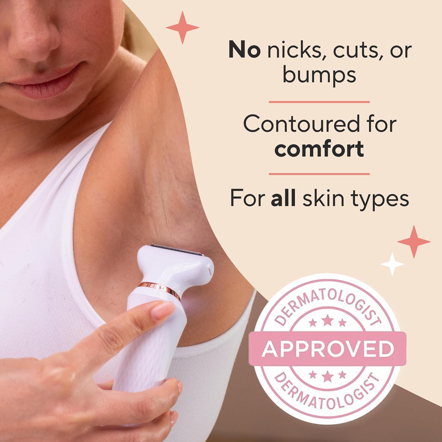 Depiladora Inalámbrica Finishing Touch para Axilas Sensibles