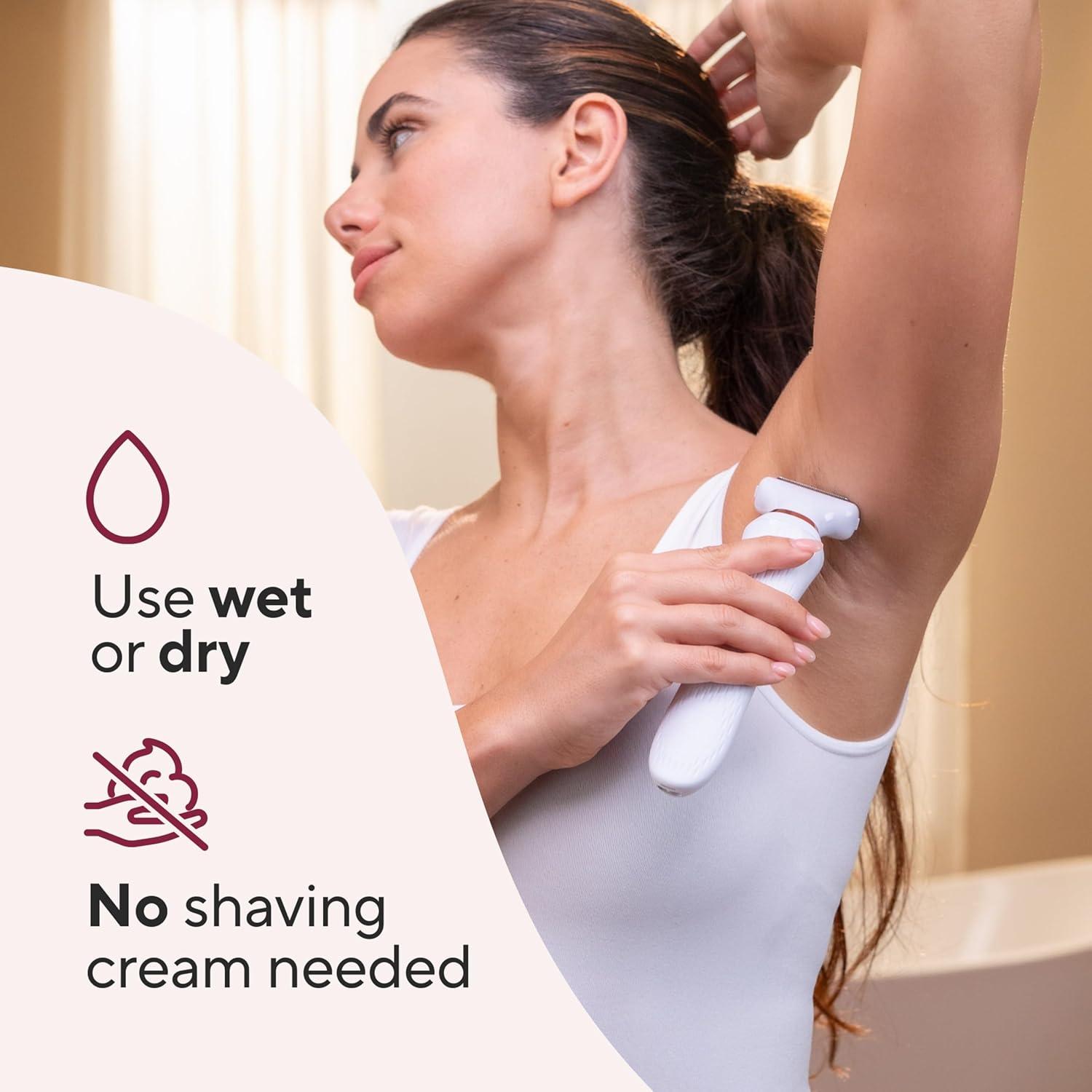 Depiladora Inalámbrica Finishing Touch para Axilas Sensibles