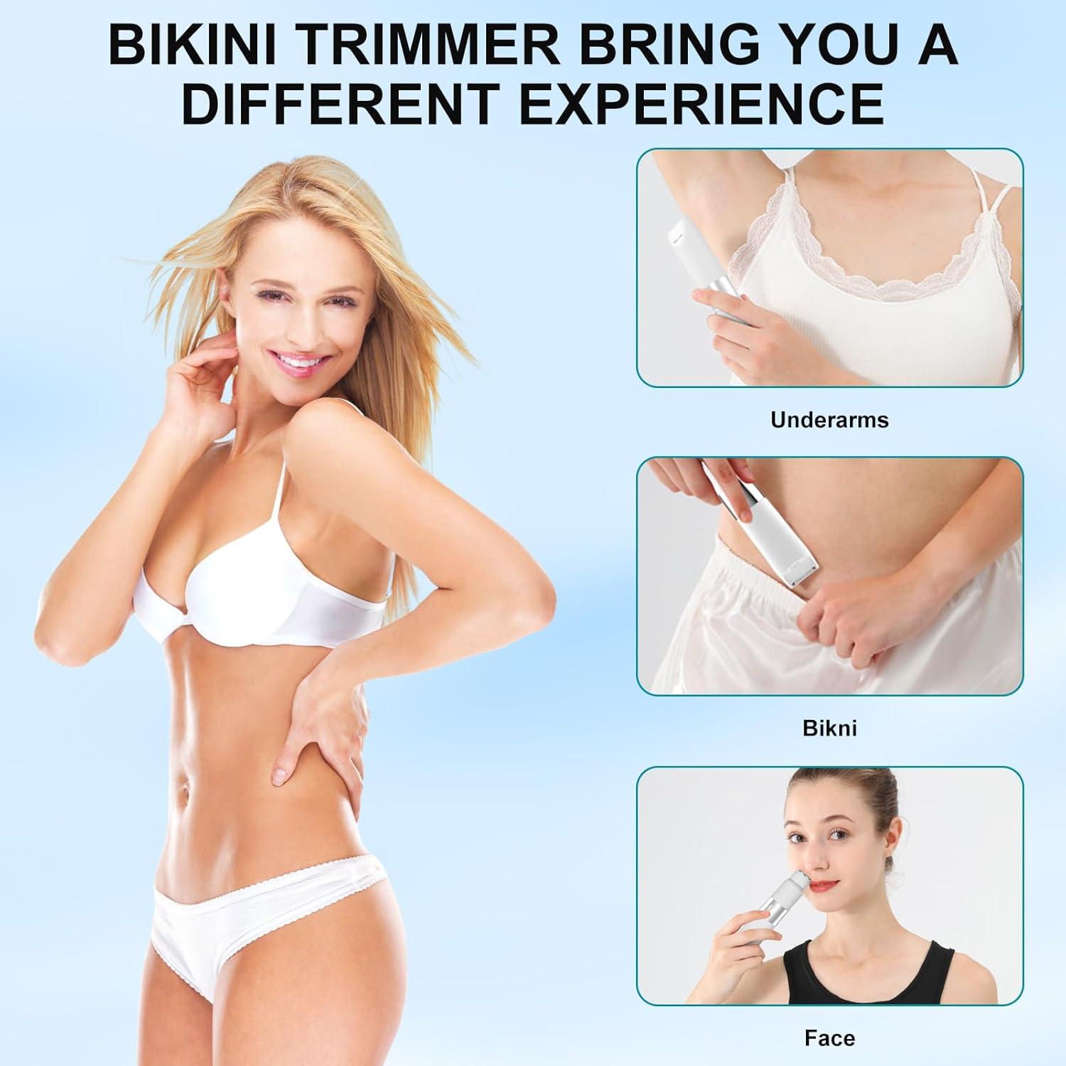 Epilador Eléctrico Dumite 4 en 1 Impermeable USB LED