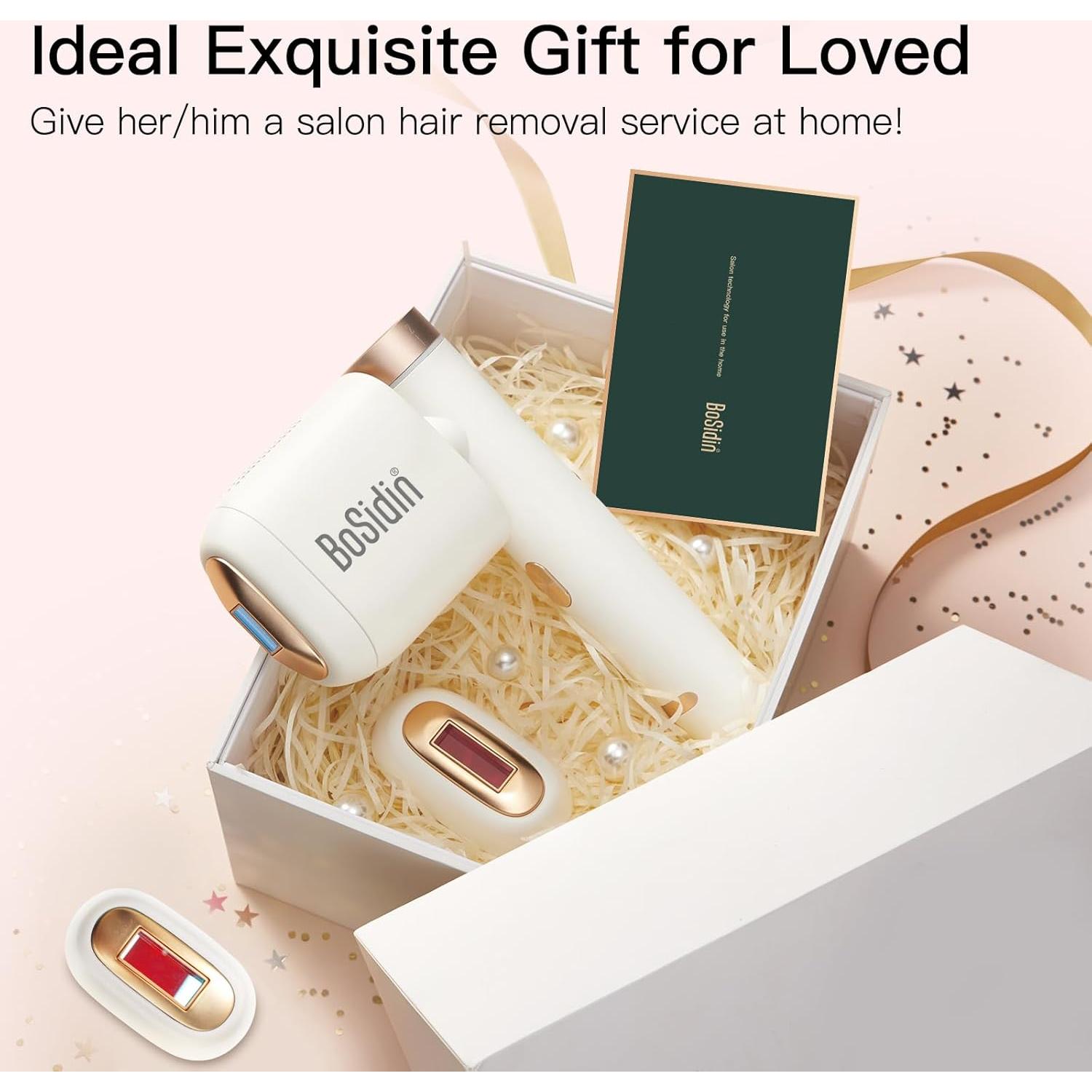 Eliminación de Vello Láser BoSidin IPL Indoloro 6 Modos