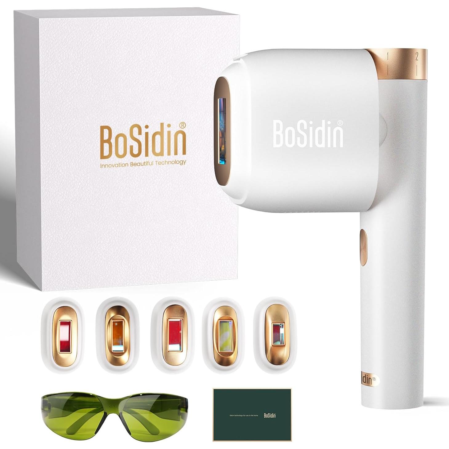 Eliminación de Vello Láser BoSidin IPL Indoloro 6 Modos