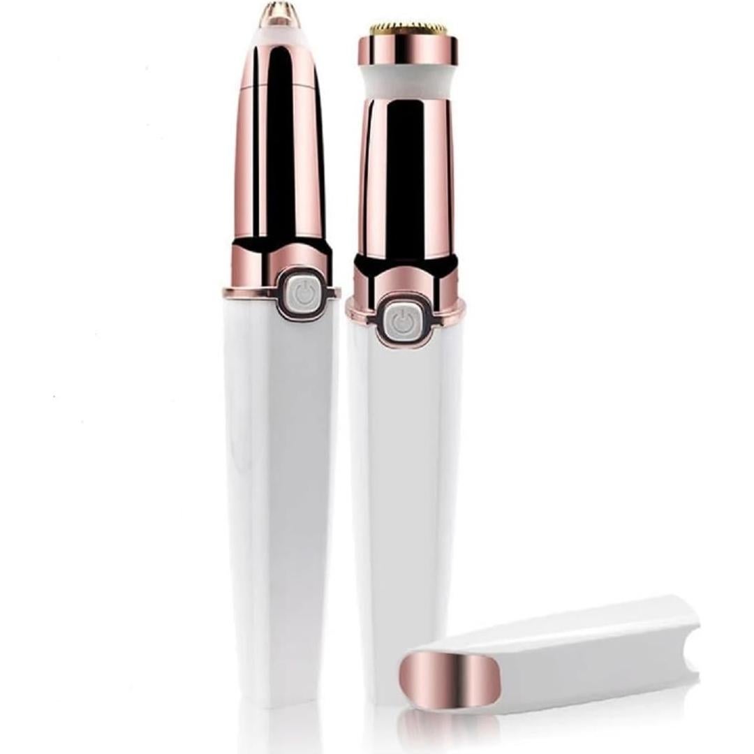Removedor de Vello Facial Abhiya 2 en 1 Recargable USB LED