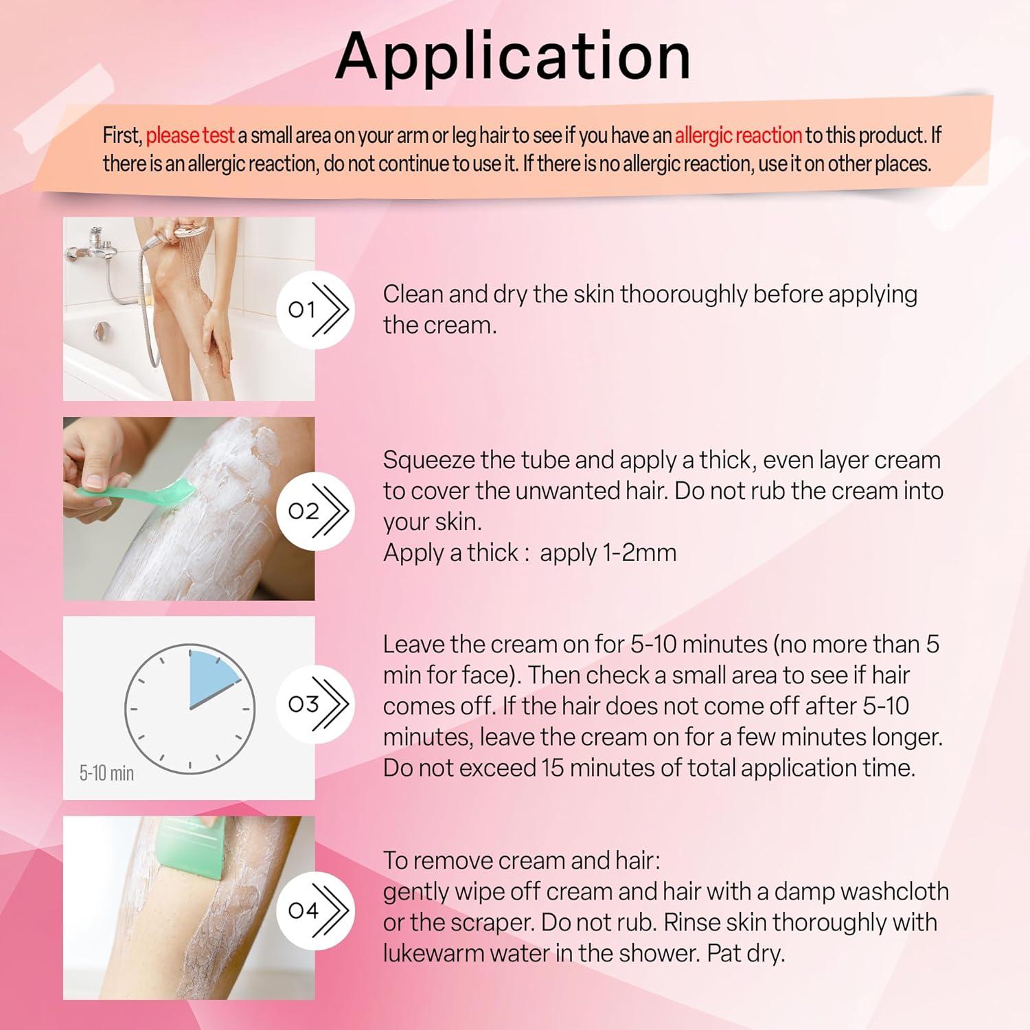 Crema Depilatoria Evervines 119 g para Piel Sensible