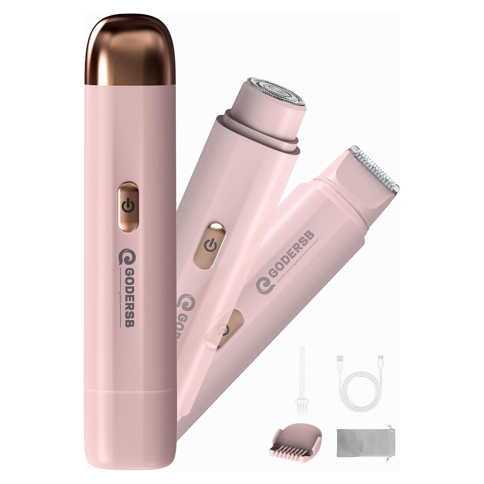 Recortadora de Bikini Godersb TMQ-512 Rosa Impermeable