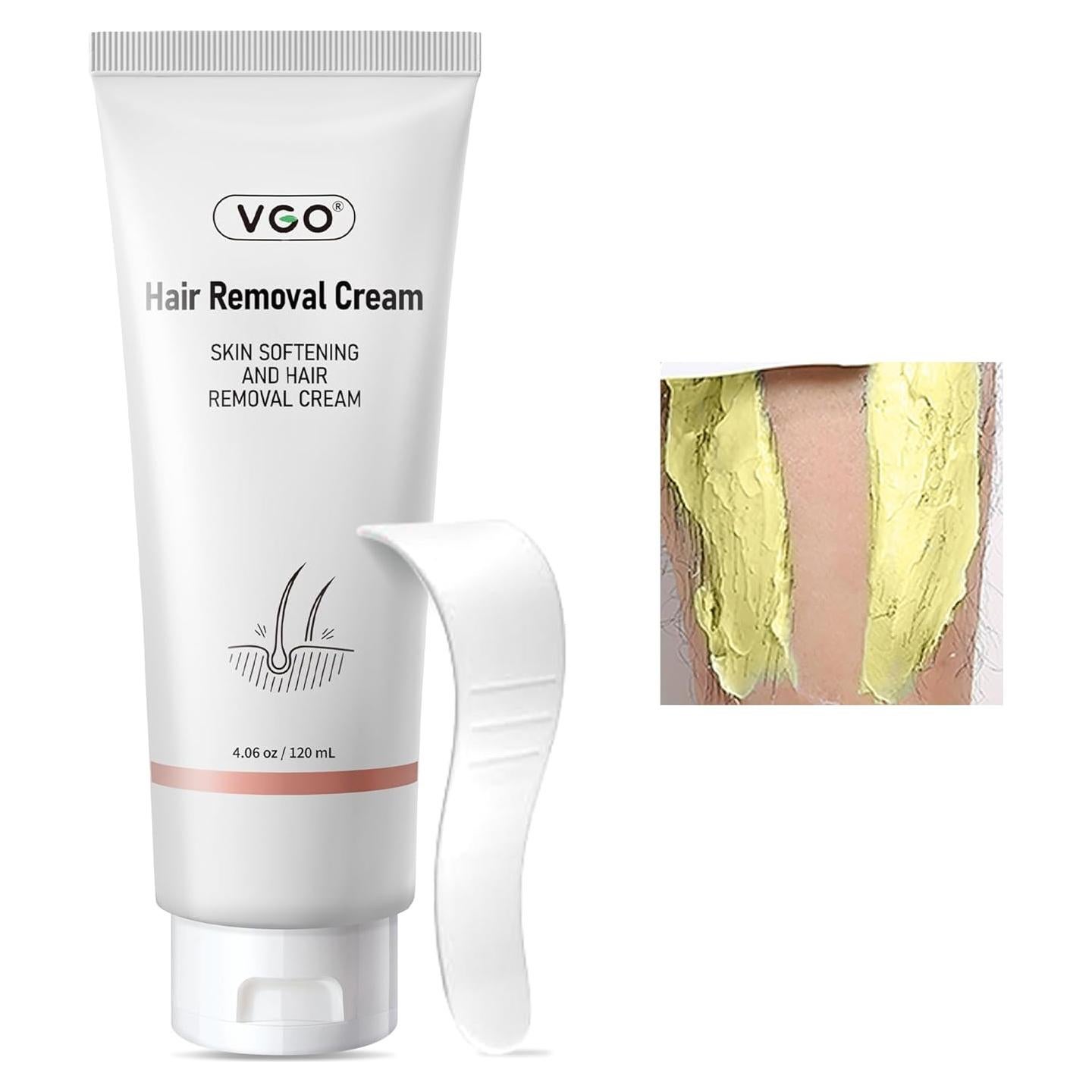 Gel VGO Indoloro 120ml para Eliminación de Vello Bikini