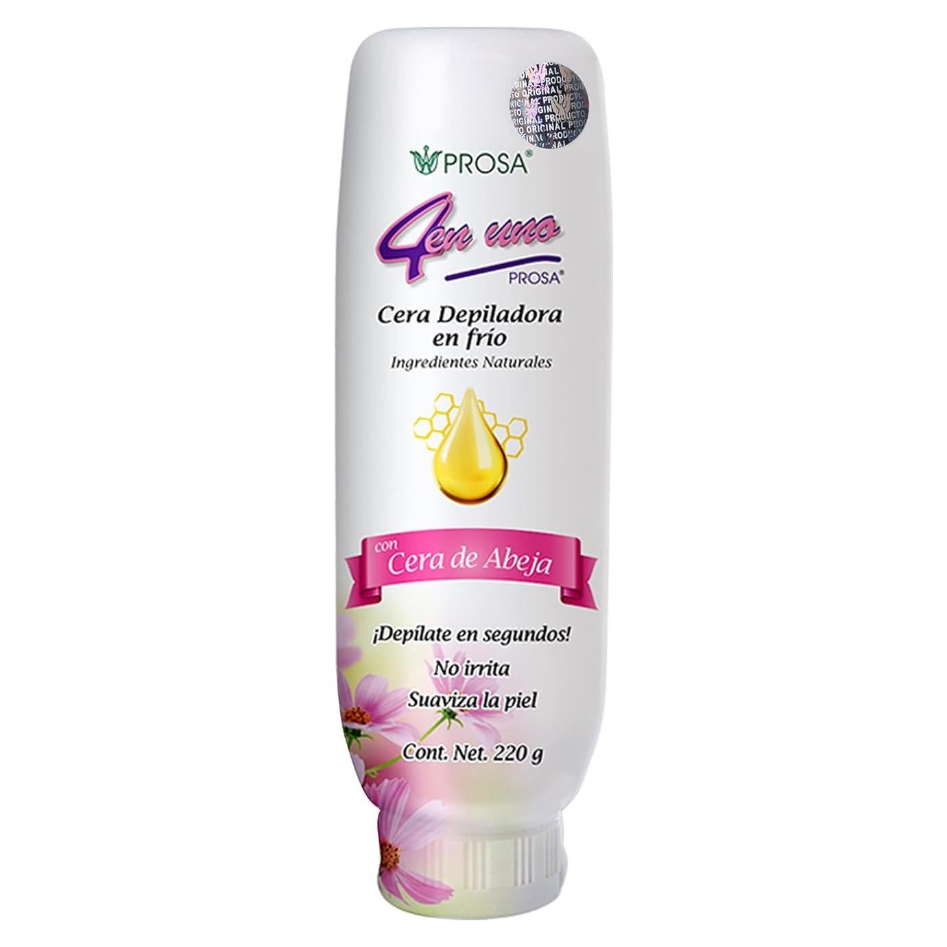 Cera Depiladora Fría Prosa 250g - Suave y Efectiva