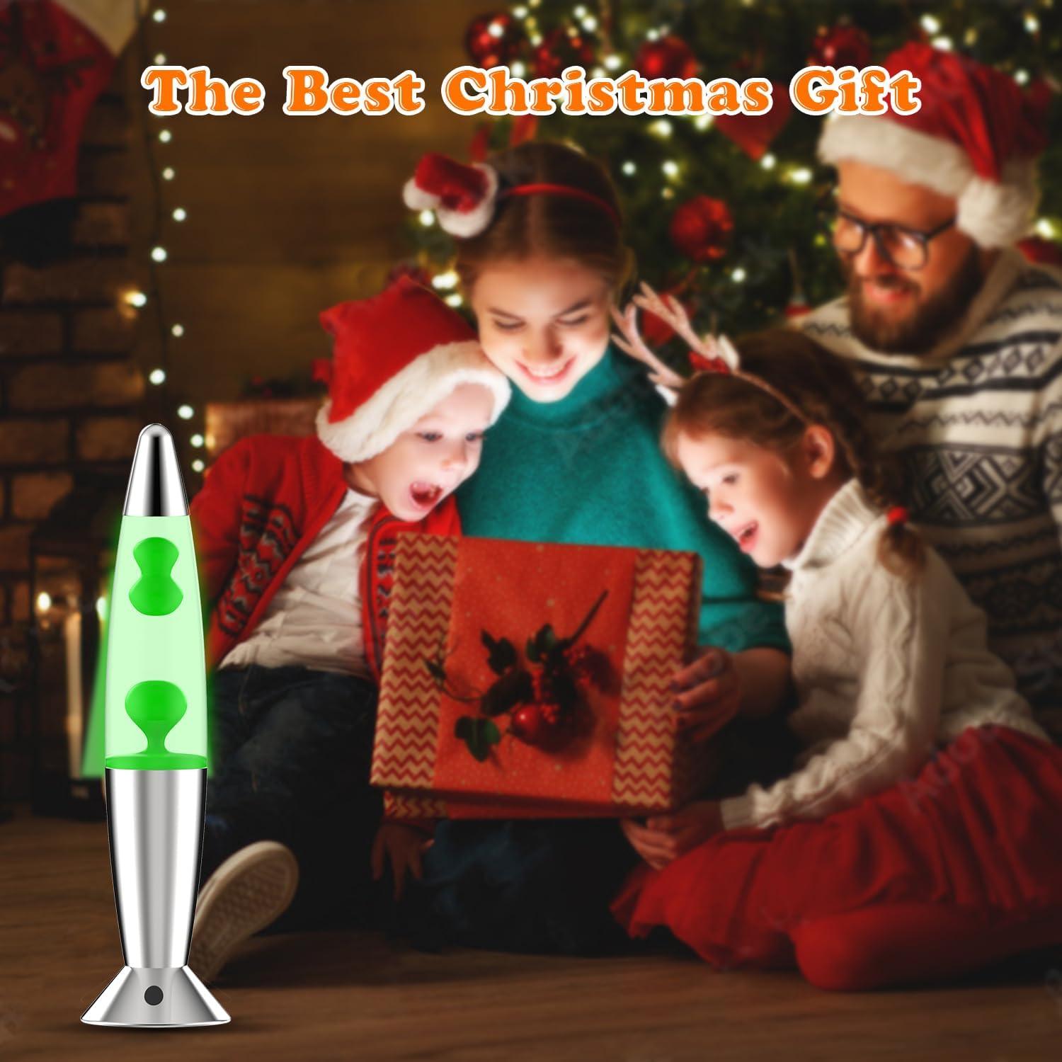 Lámpara de Movimiento Líquido WANNALAMP Verde 14.5" LED RGB