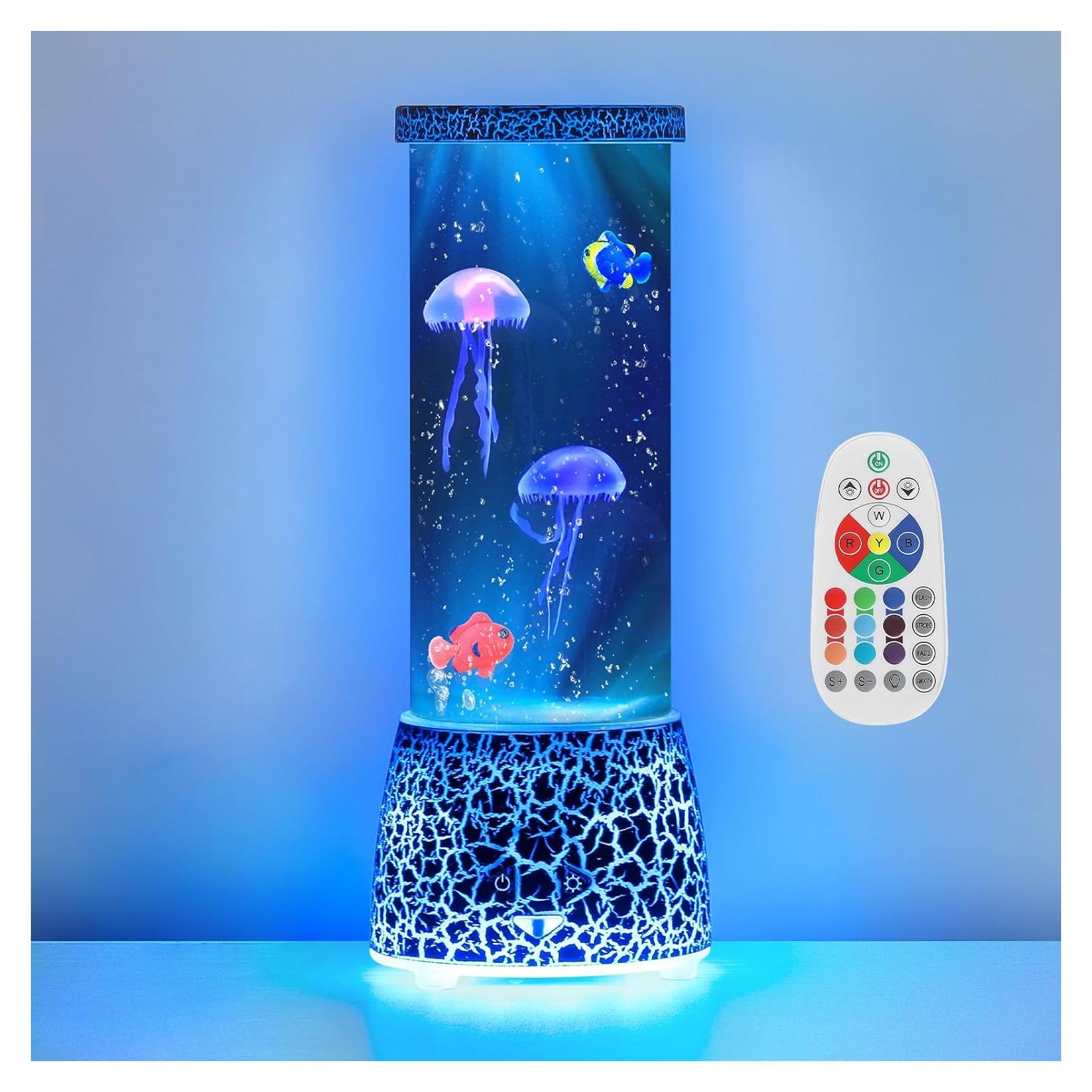 Lámpara de Medusa PINPON con Control Remoto y 14 Colores