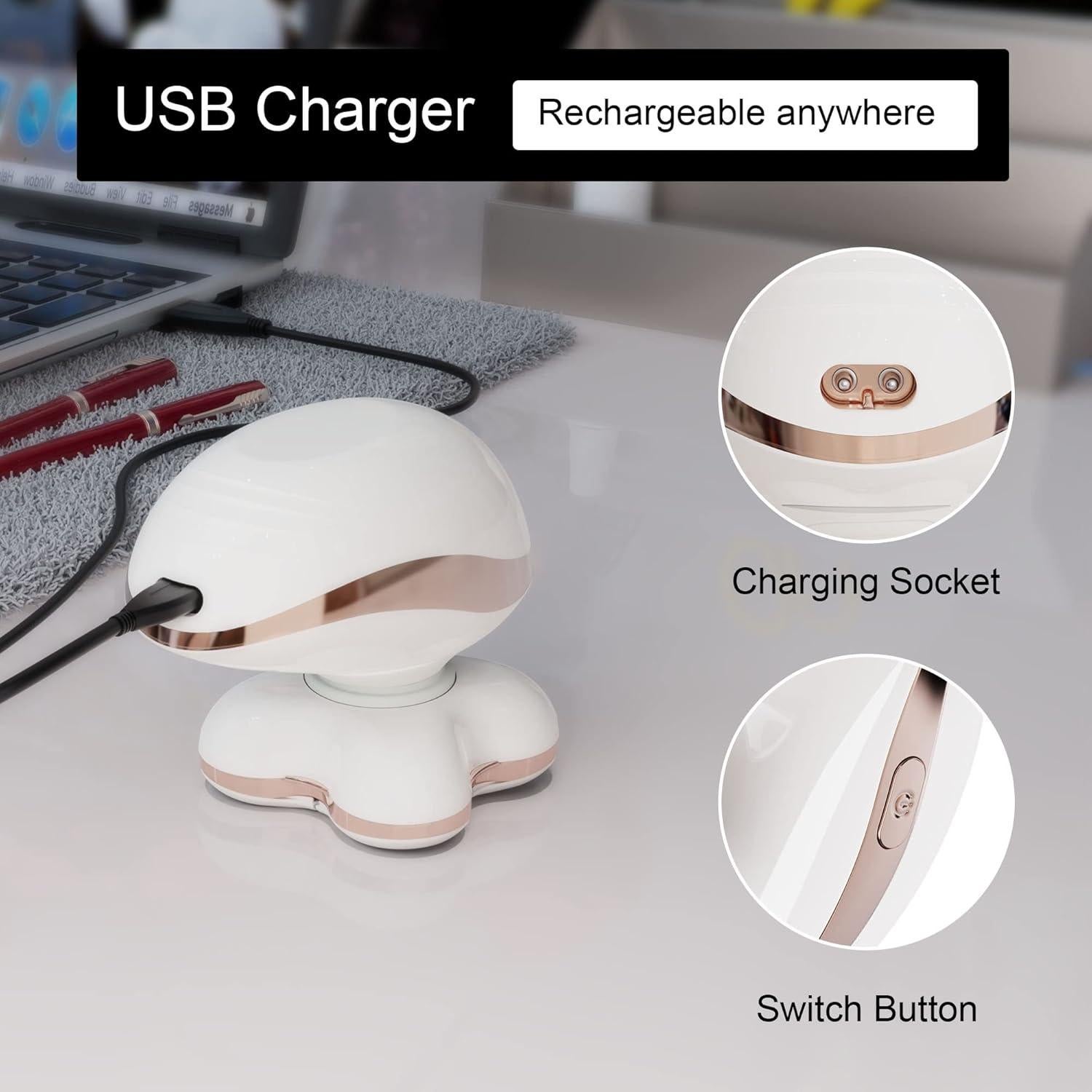 Afeitadora Eléctrica VIMC BS-8008 Inalámbrica para Mujeres