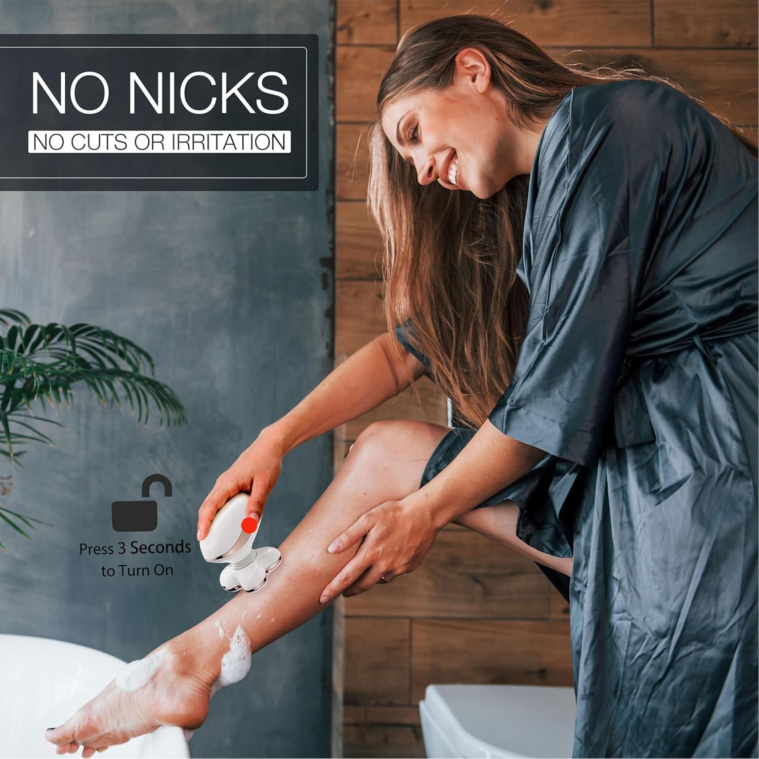 Afeitadora Eléctrica VIMC BS-8008 Inalámbrica para Mujeres