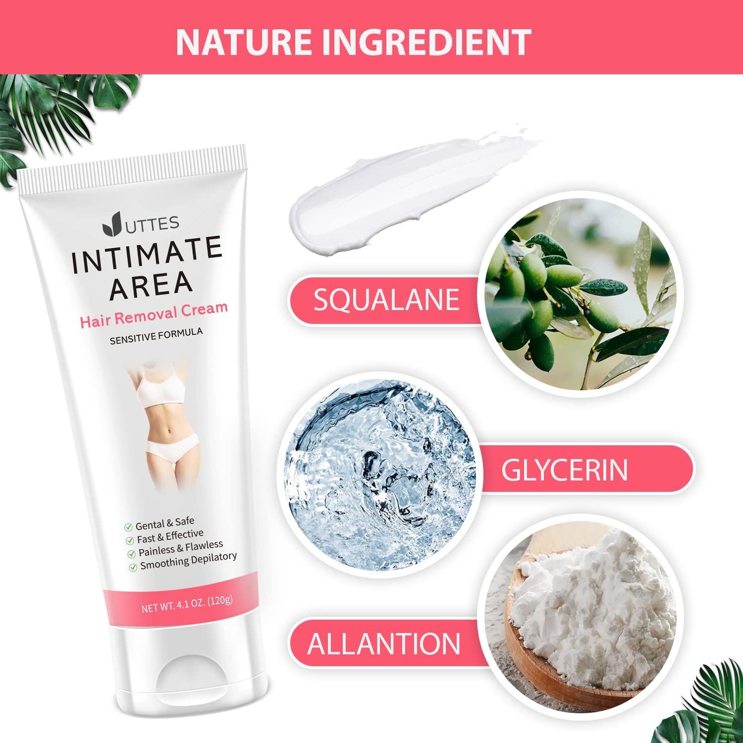 Crema Depilatoria Intima para Mujeres 150g - Suave y Efectiva