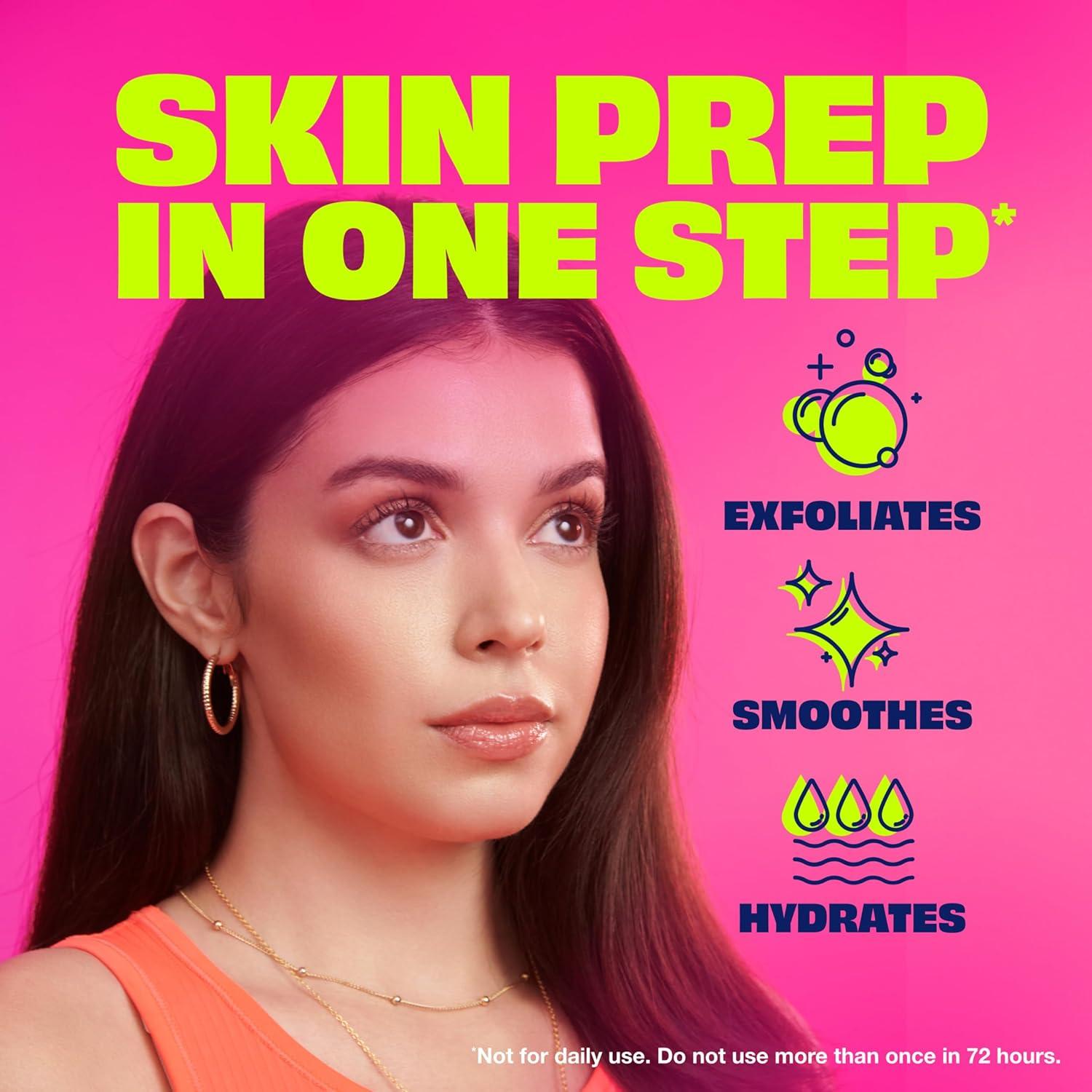 Crema Depilatoria Exfoliante Nair Prep & Smooth 50g