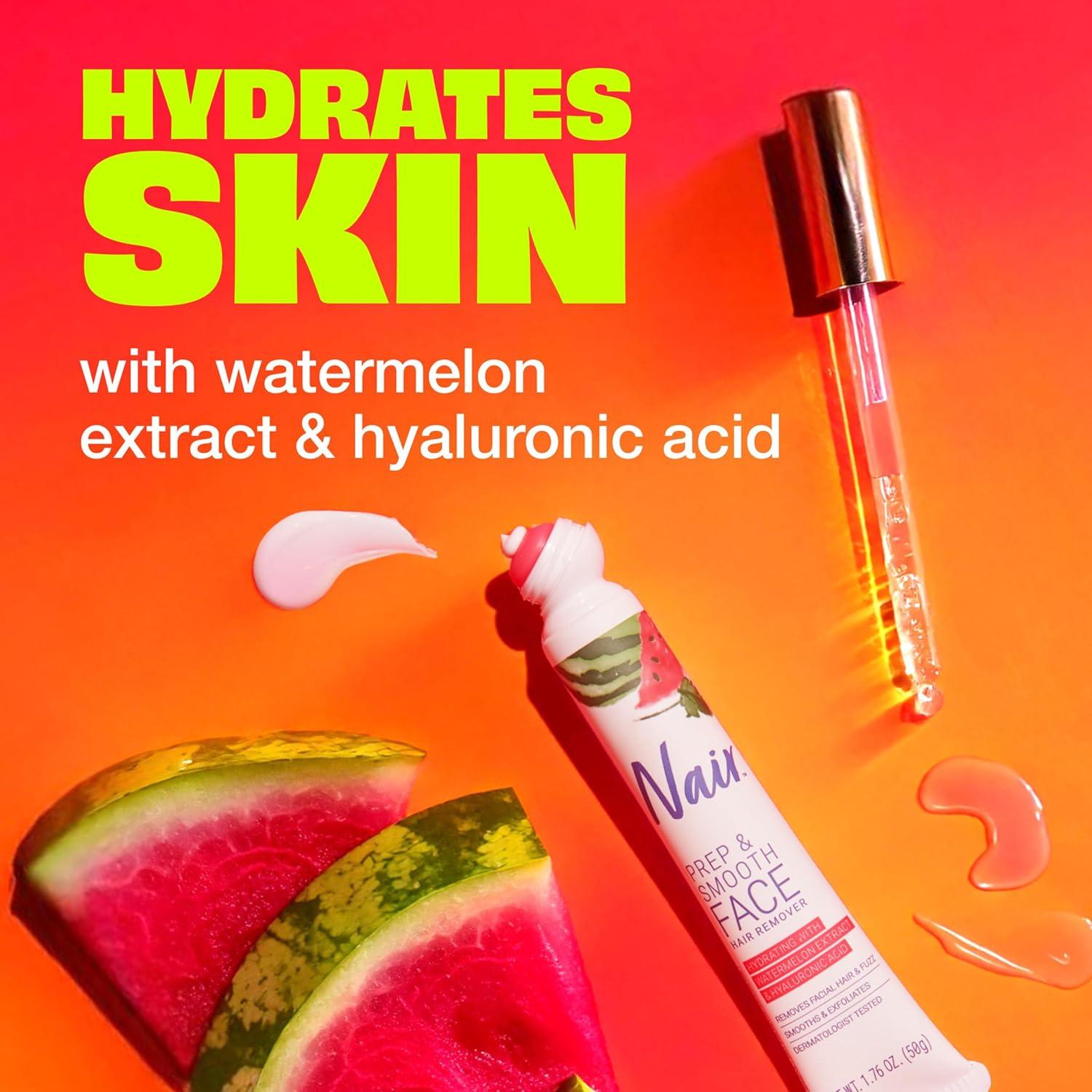 Crema Depilatoria Exfoliante Nair Prep & Smooth 50g