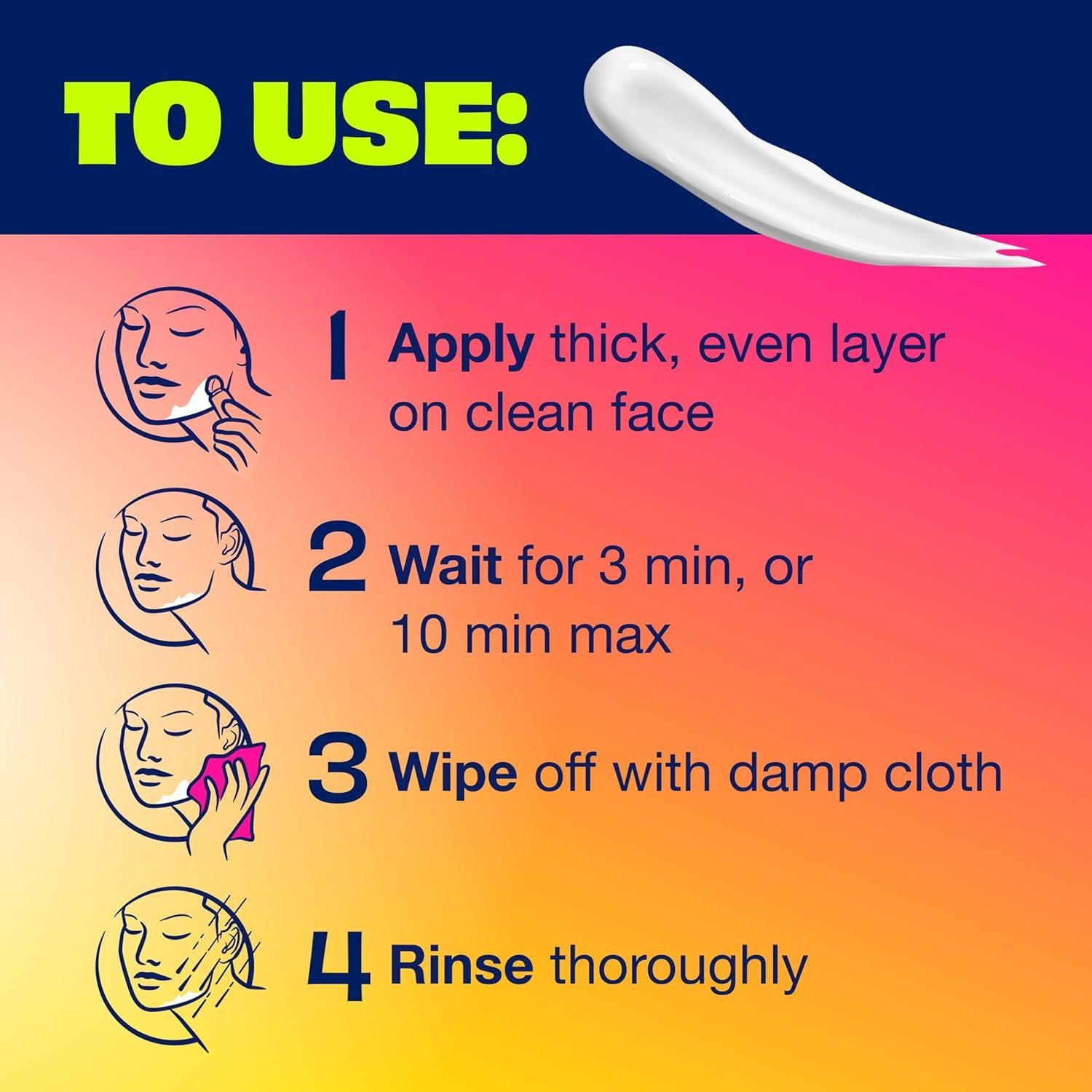 Crema Depilatoria Exfoliante Nair Prep & Smooth 50g