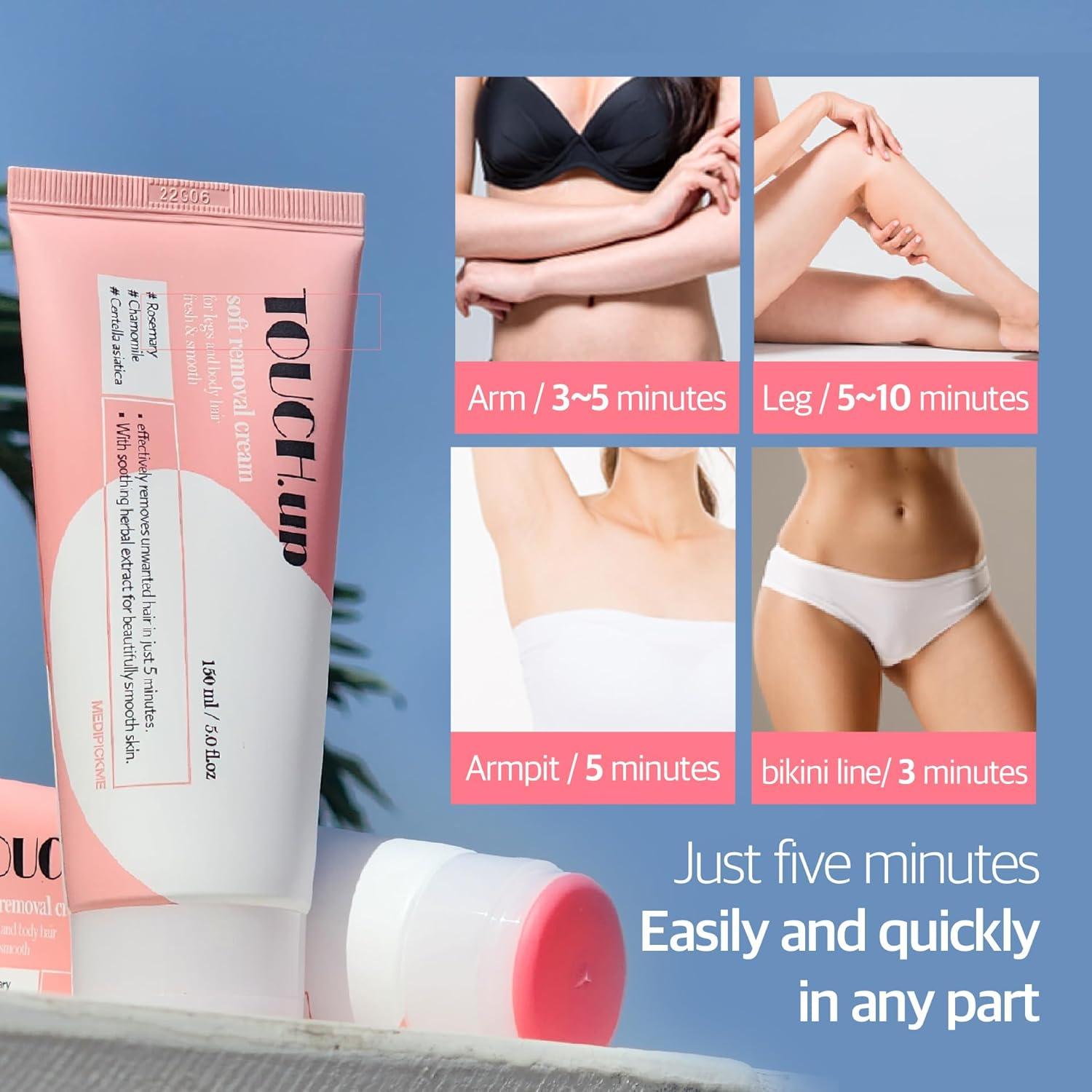 Gel Indoloro para Eliminación de Vello Bikini MEDIPICKME 150ml