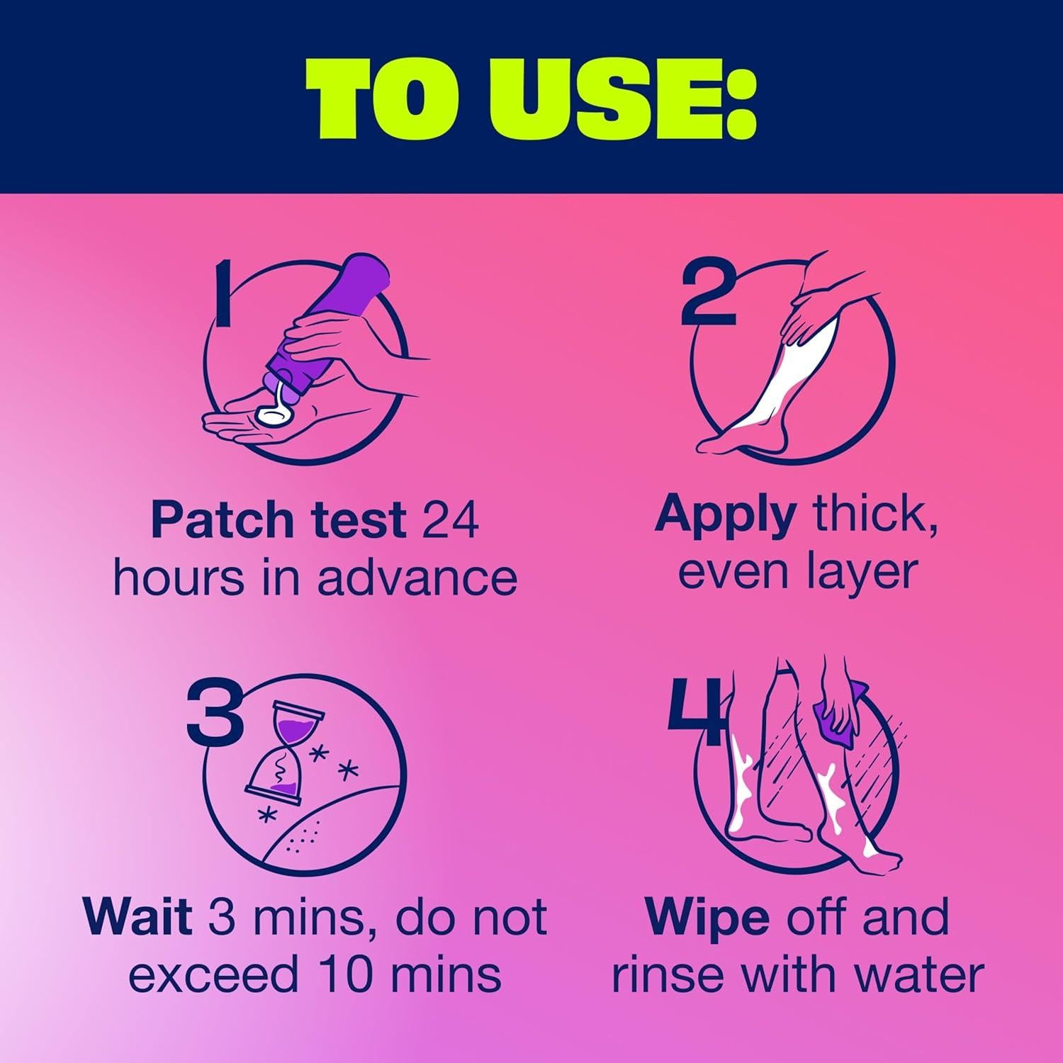 Crema Corporal Removedora de Vello Nair 340 g Aloe y Lirio de Agua