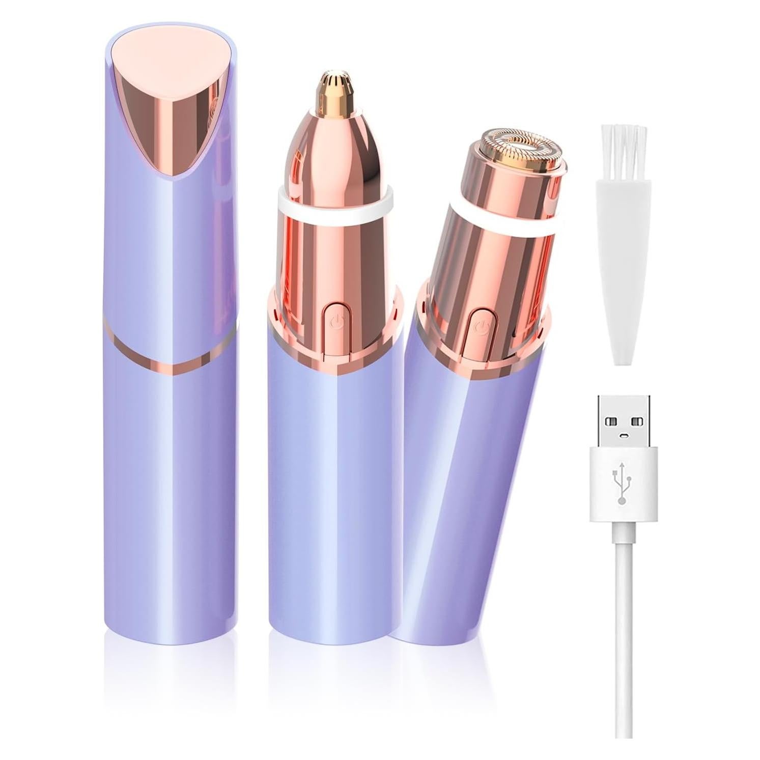 Recortador de Vello Facial KAYZON 2 en 1 Portátil Azul