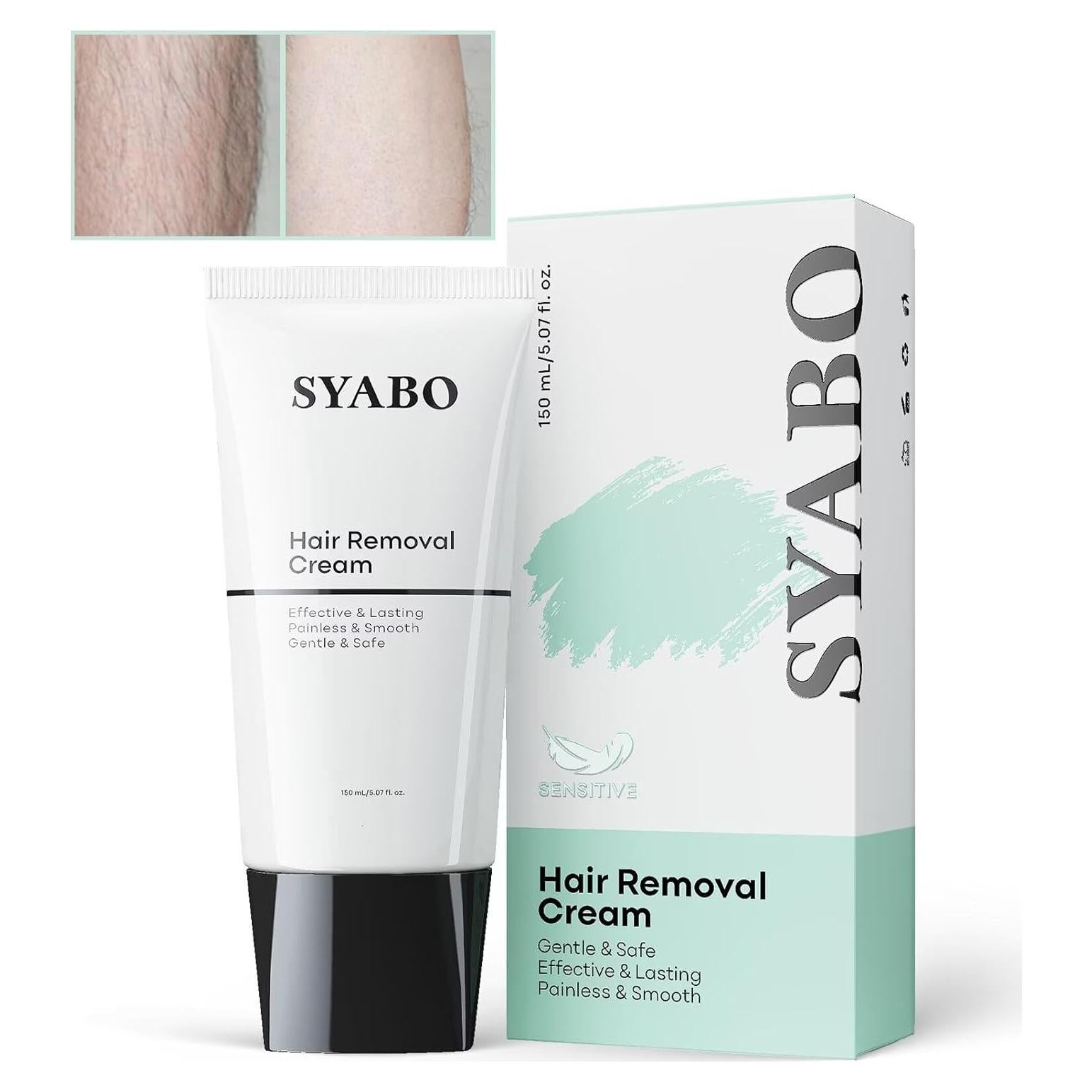 Crema Depilatoria SYABO para Mujeres y Hombres - 150ml