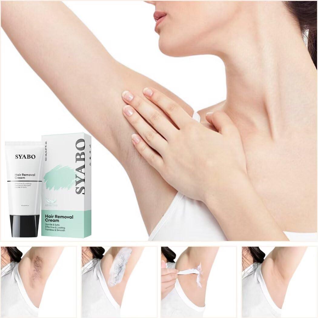 Crema Depilatoria SYABO para Mujeres y Hombres - 150ml