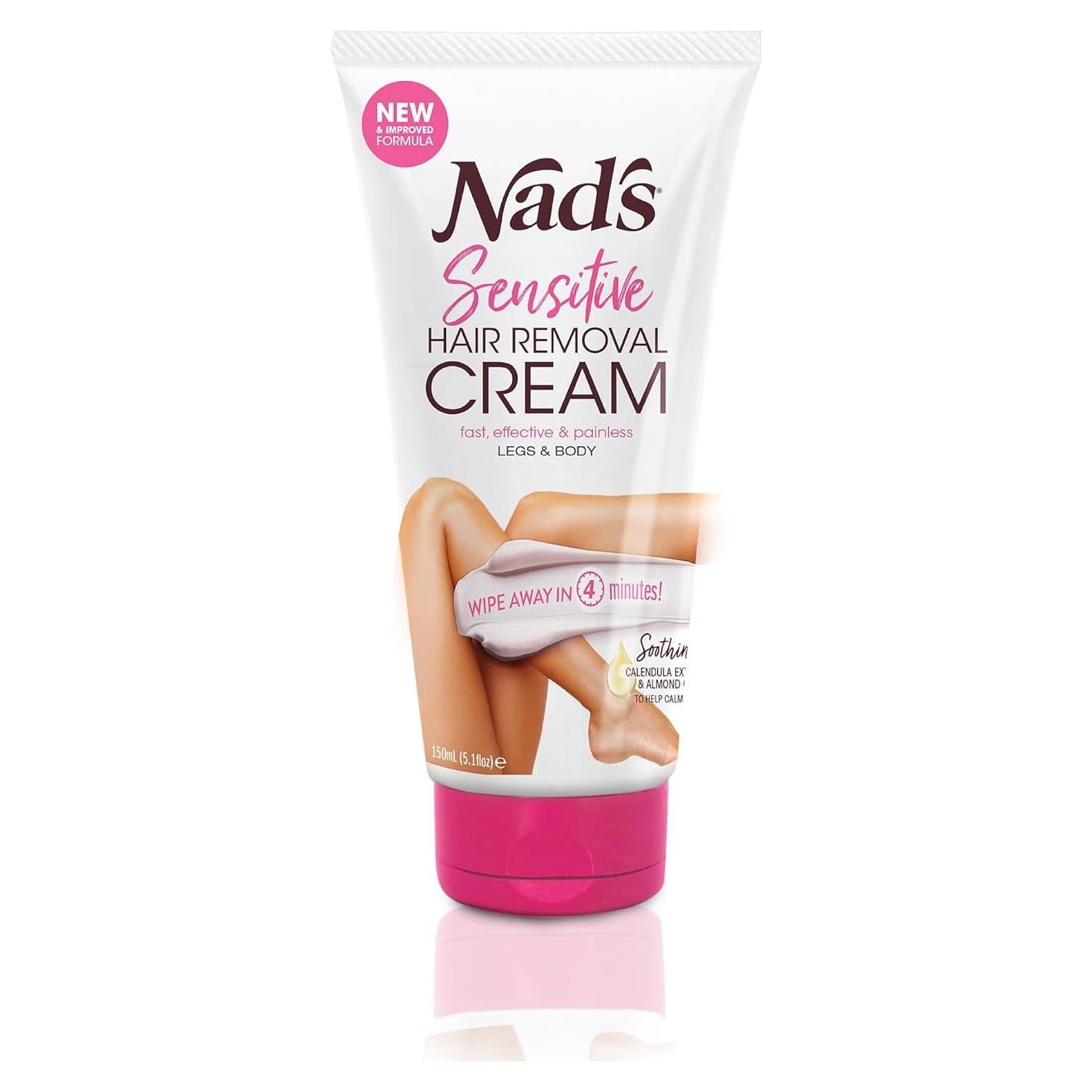 Crema Depilatoria Nad's para Mujeres - Sensible 145 g