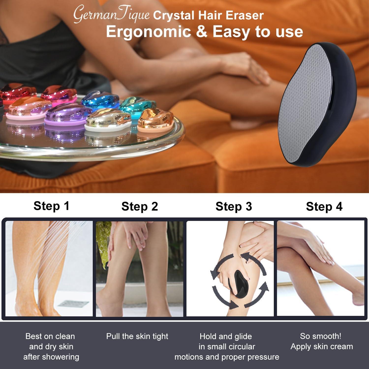 Borrador de Vello Germantique Negro Nano Cristal Reutilizable