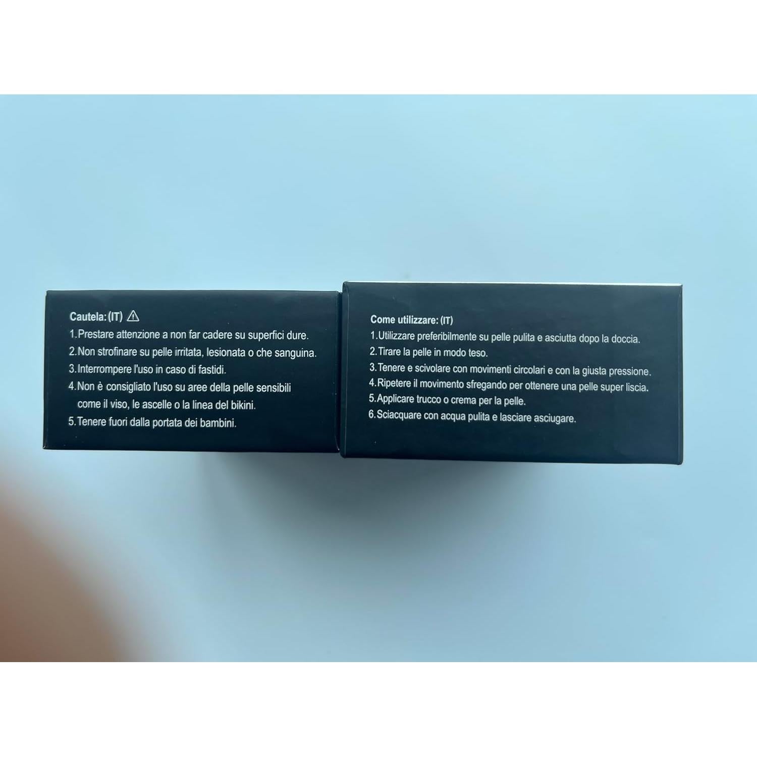 Borrador de Vello Germantique Negro Nano Cristal Reutilizable