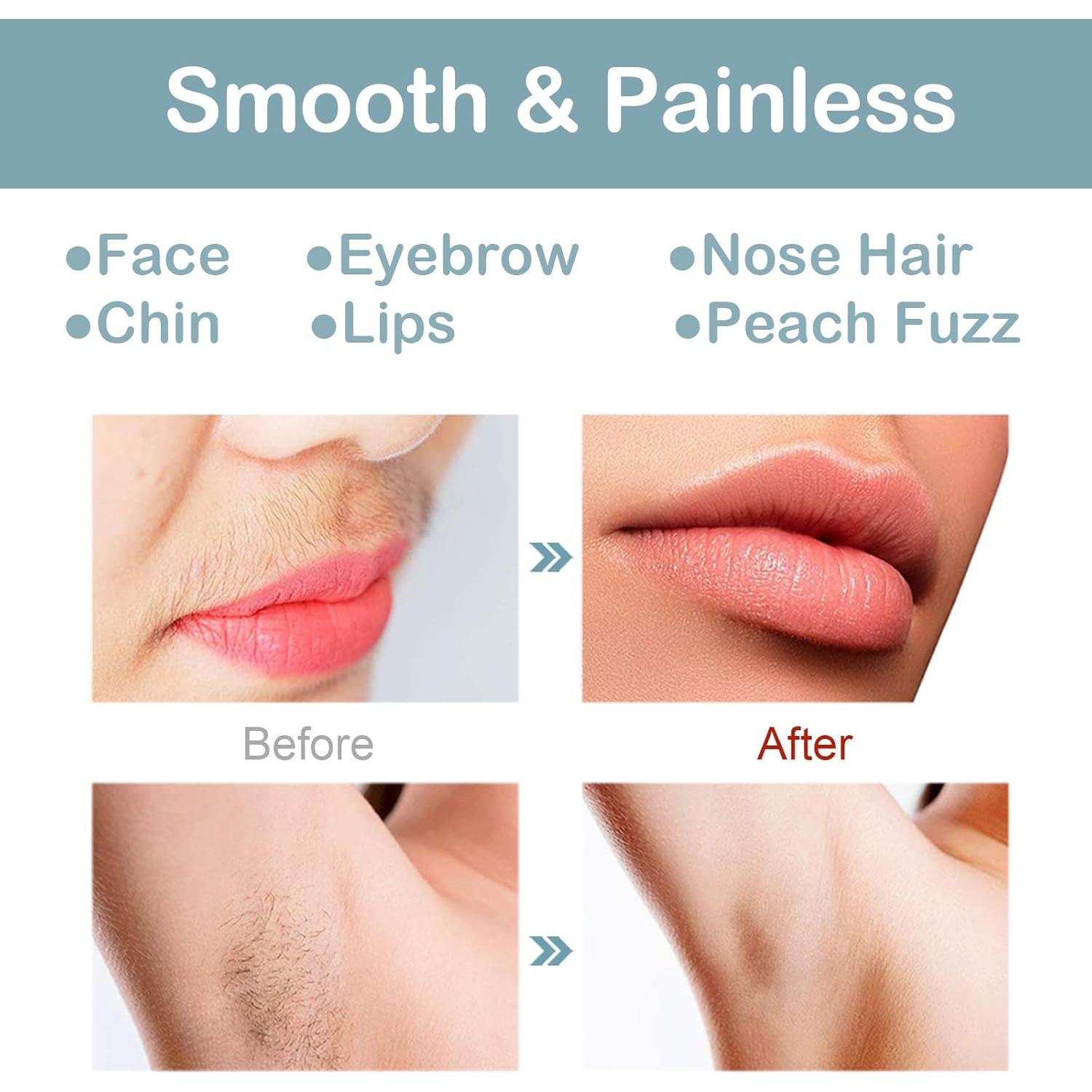 Recortador Facial Evolvique 2 en 1 Rosa con Luz LED