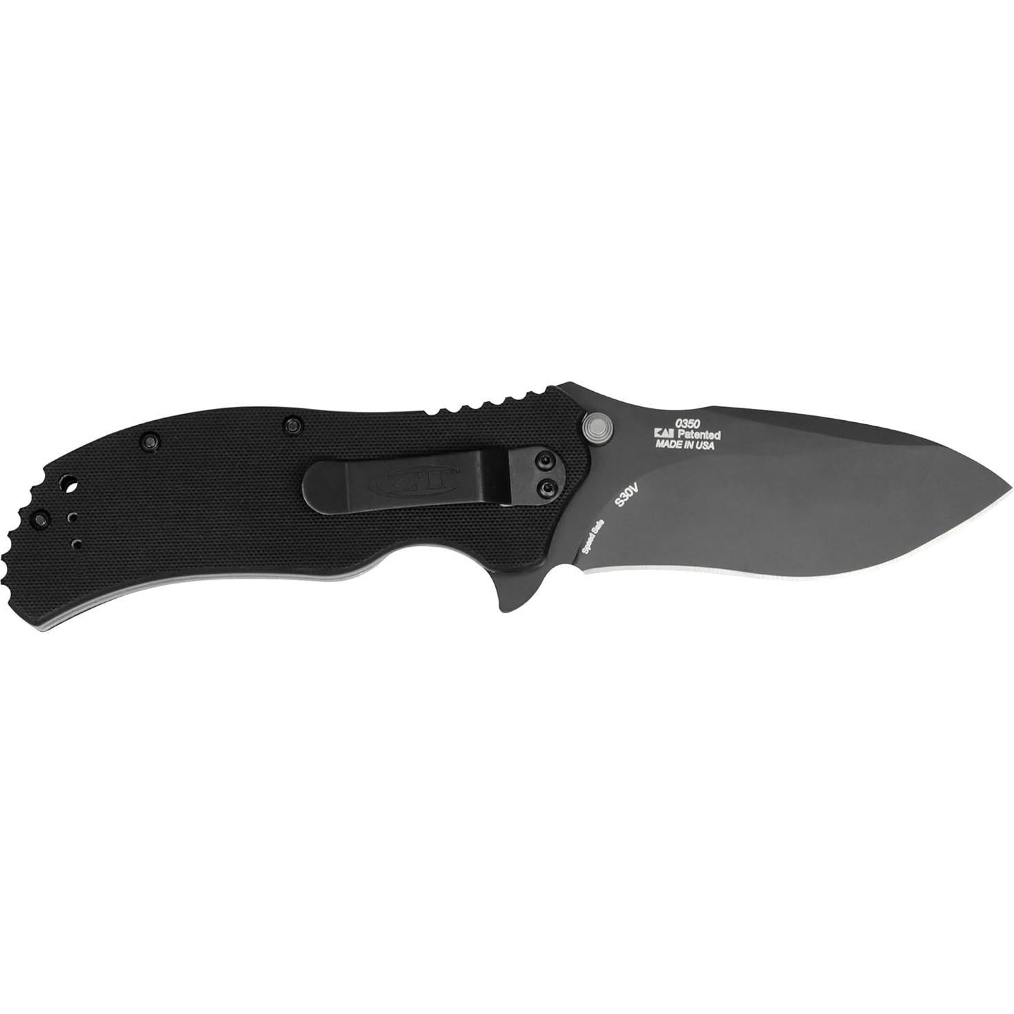 Cuchillo de bolsillo Zero Tolerance 0350 y Kershaw Blur Negro