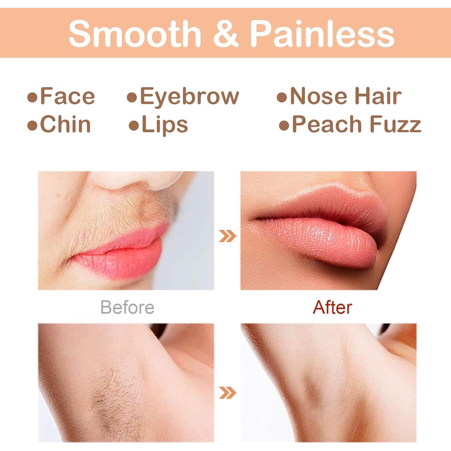 Recortador de Vello Facial Evolvique 2 en 1 USB Blanco