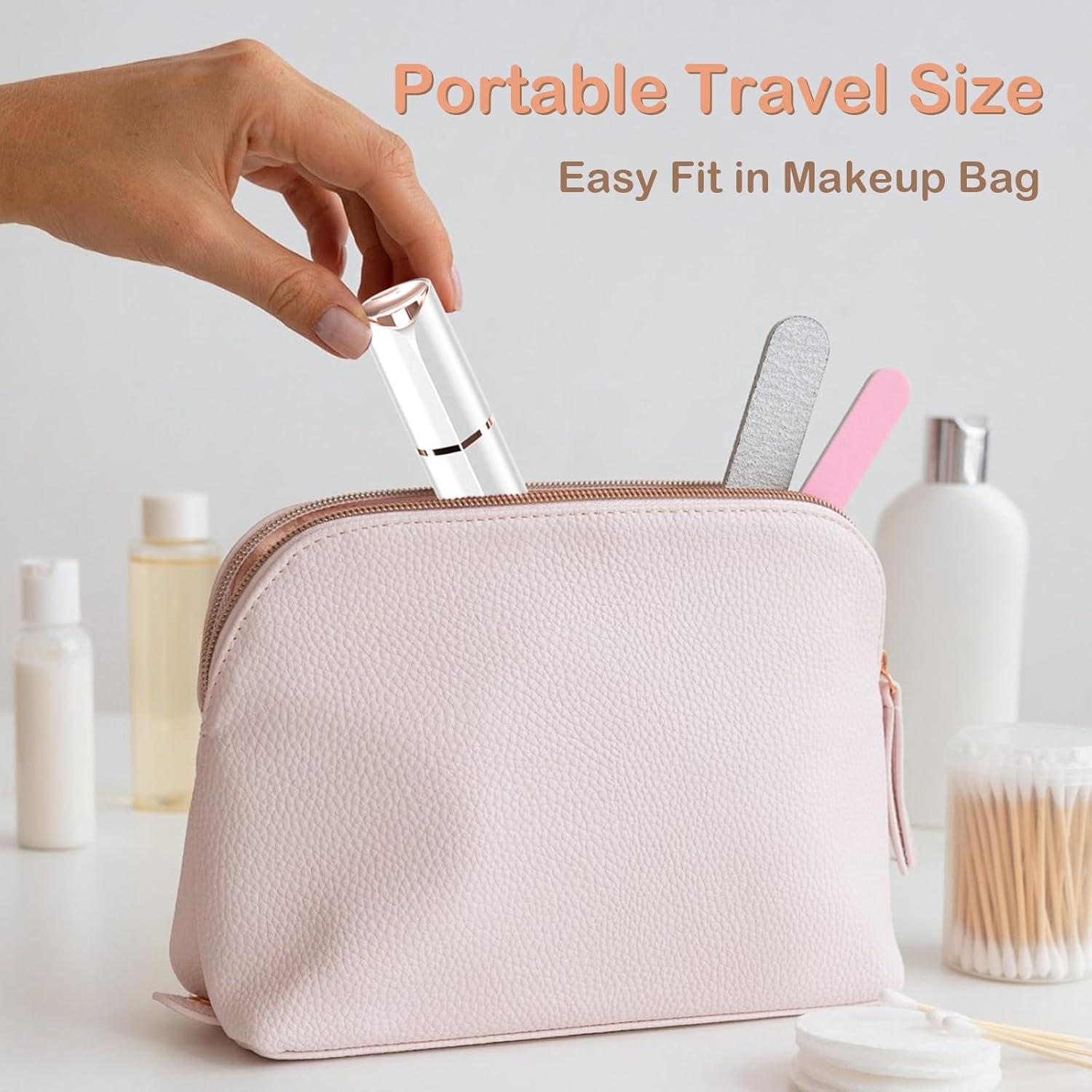 Recortador de Vello Facial Evolvique 2 en 1 USB Blanco