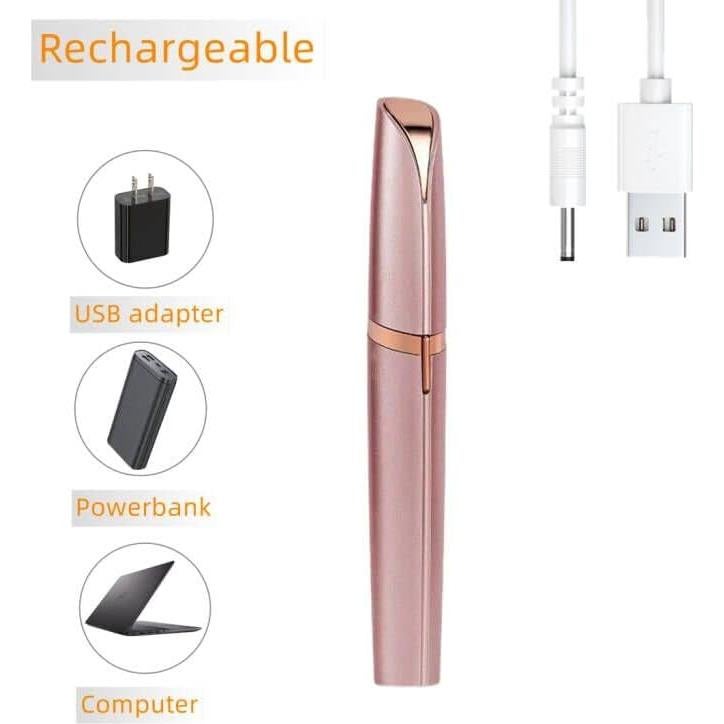 Recortador de cejas eléctrico Colordiary m001 con luz LED