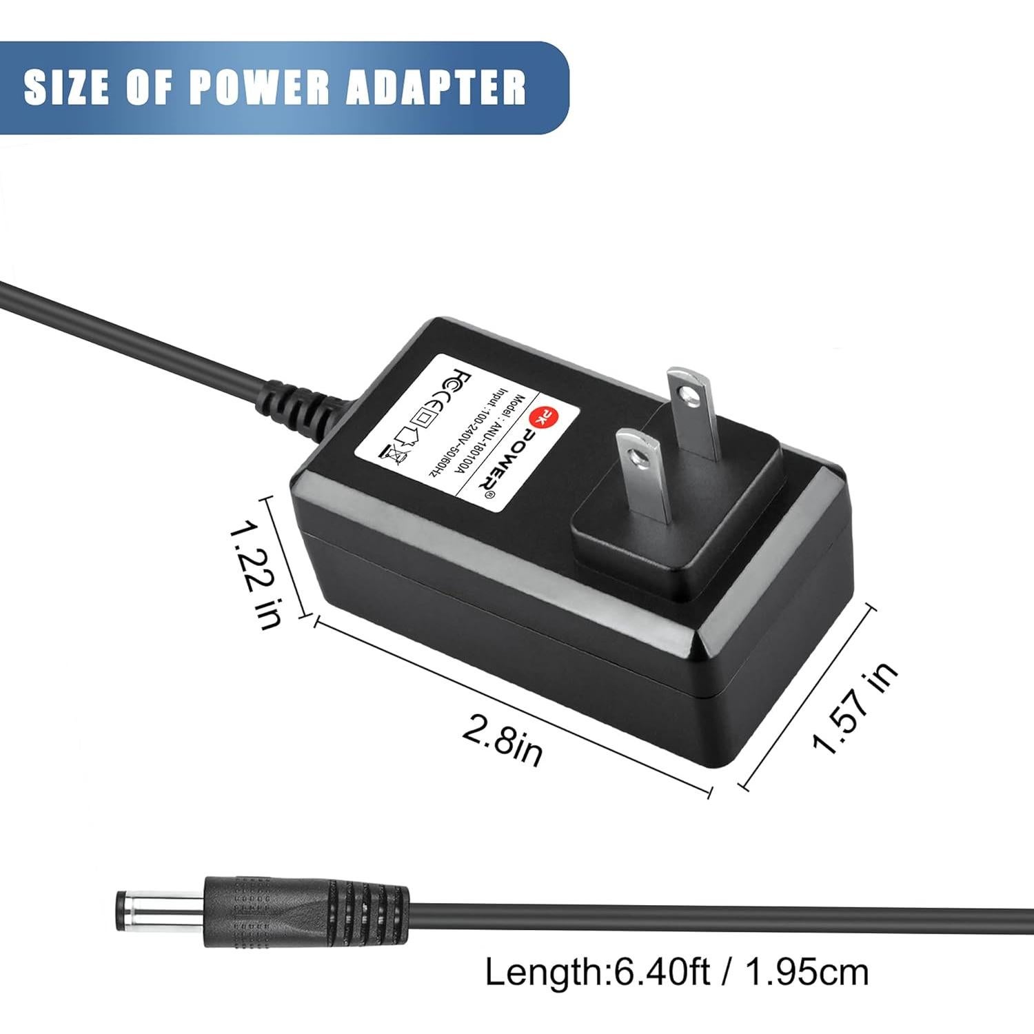 Adaptador CA PKPOWER para depiladora Braun Silk Epil