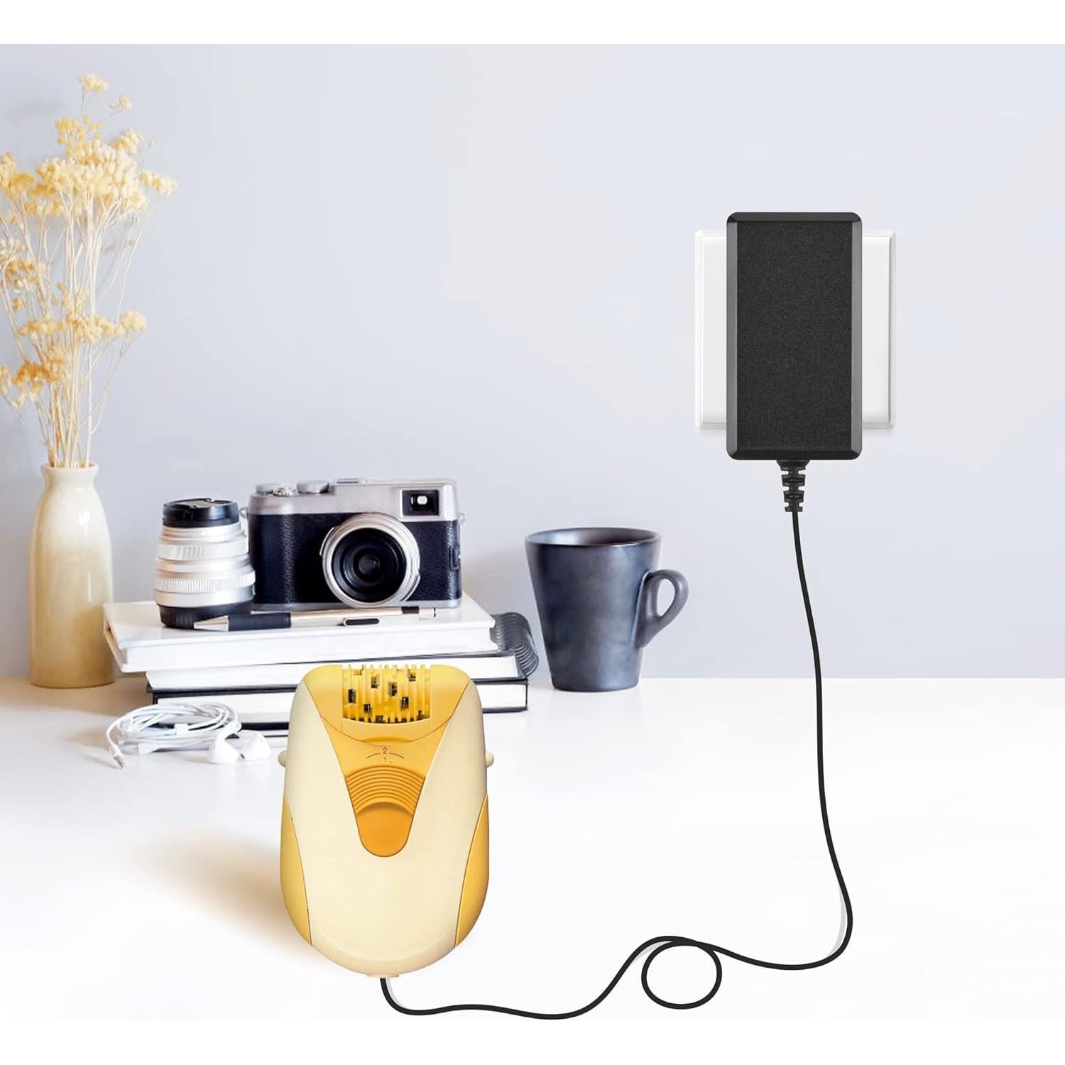 Adaptador CA PKPOWER para depiladora Braun Silk Epil