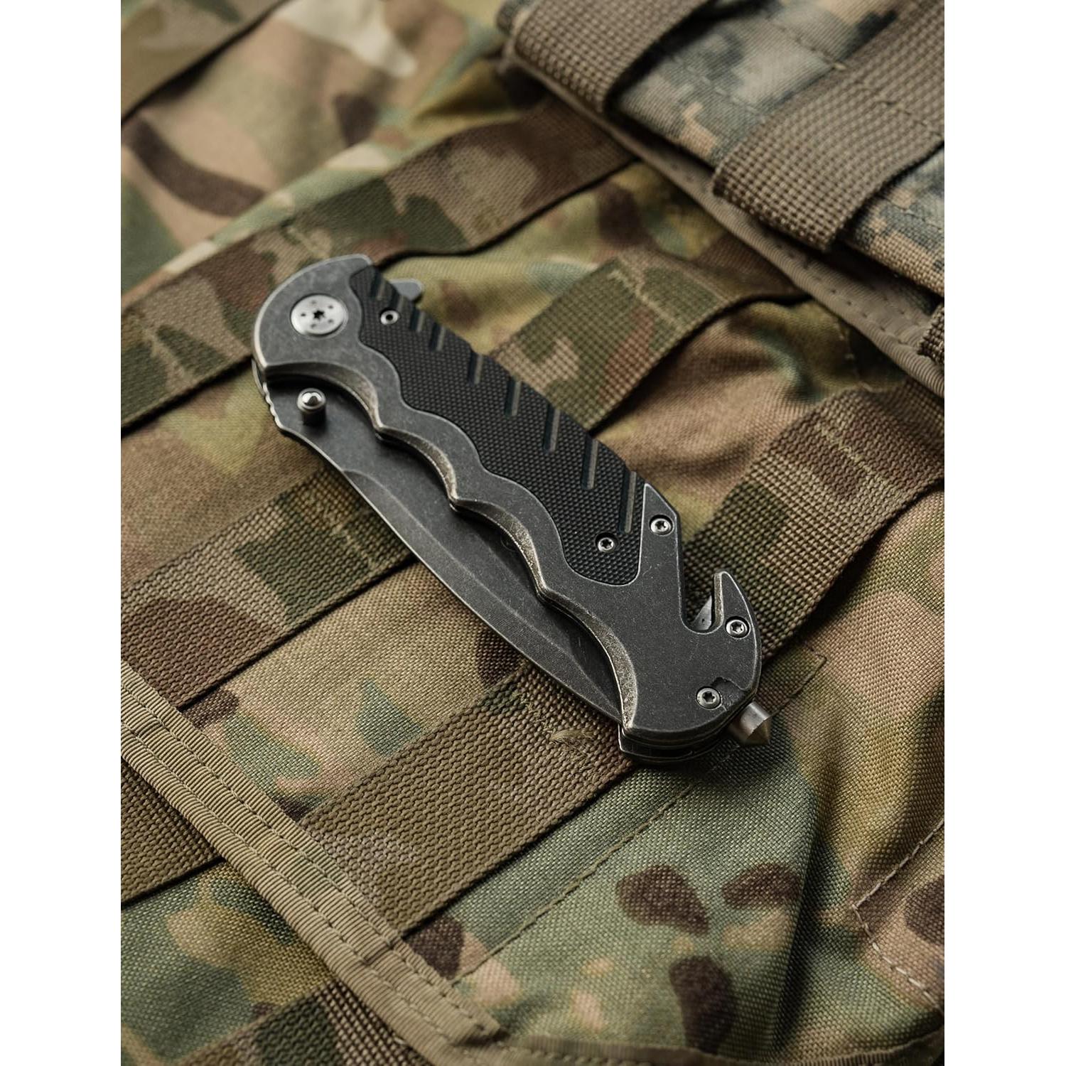 Cuchillo Plegable Smith & Wesson SWBG10S 8.9cm Alta Carbono