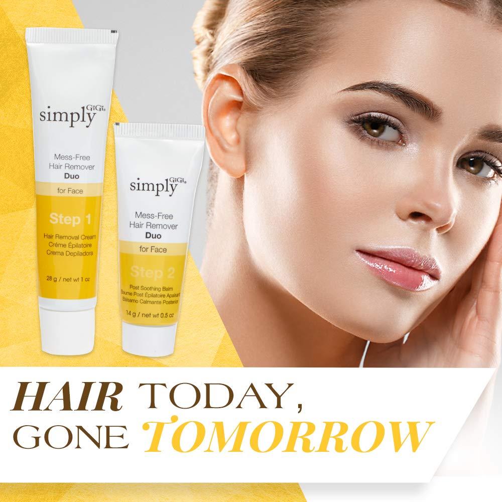 Dúo Depilatorio GiGi 2 Piezas Crema y Bálsamo Calmante