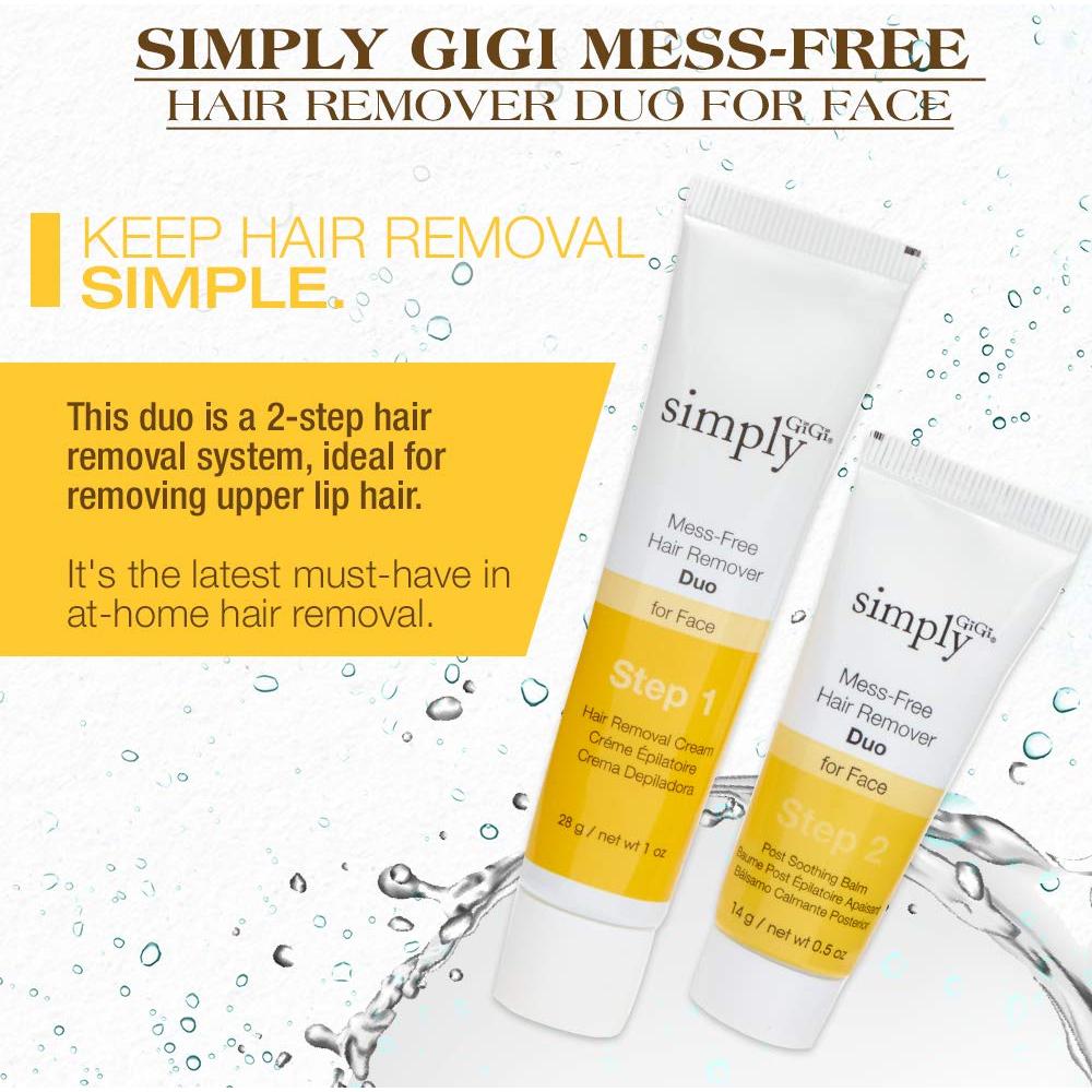 Dúo Depilatorio GiGi 2 Piezas Crema y Bálsamo Calmante