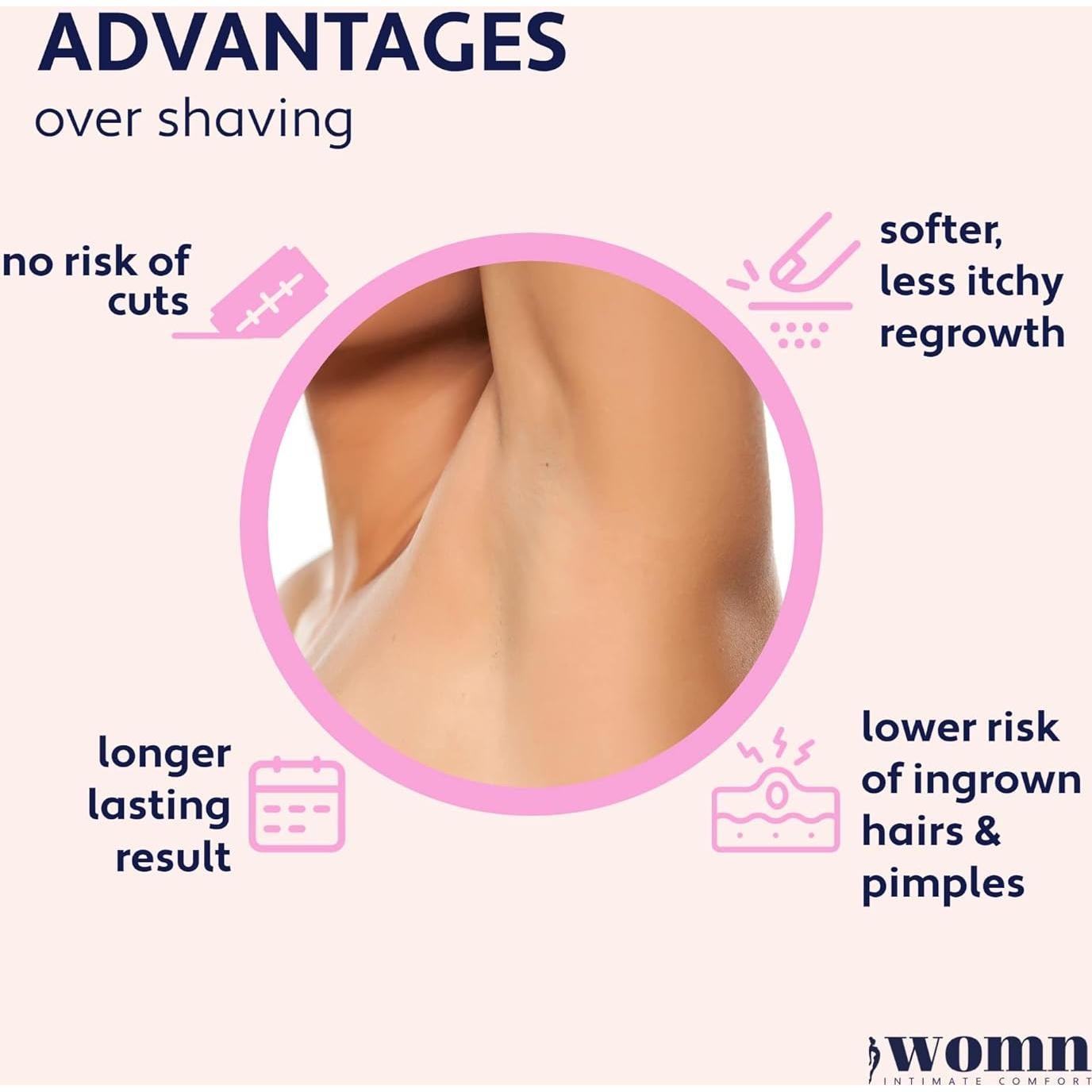 Crema Depilatoria womn Intimate Comfort 100ml para Bikini