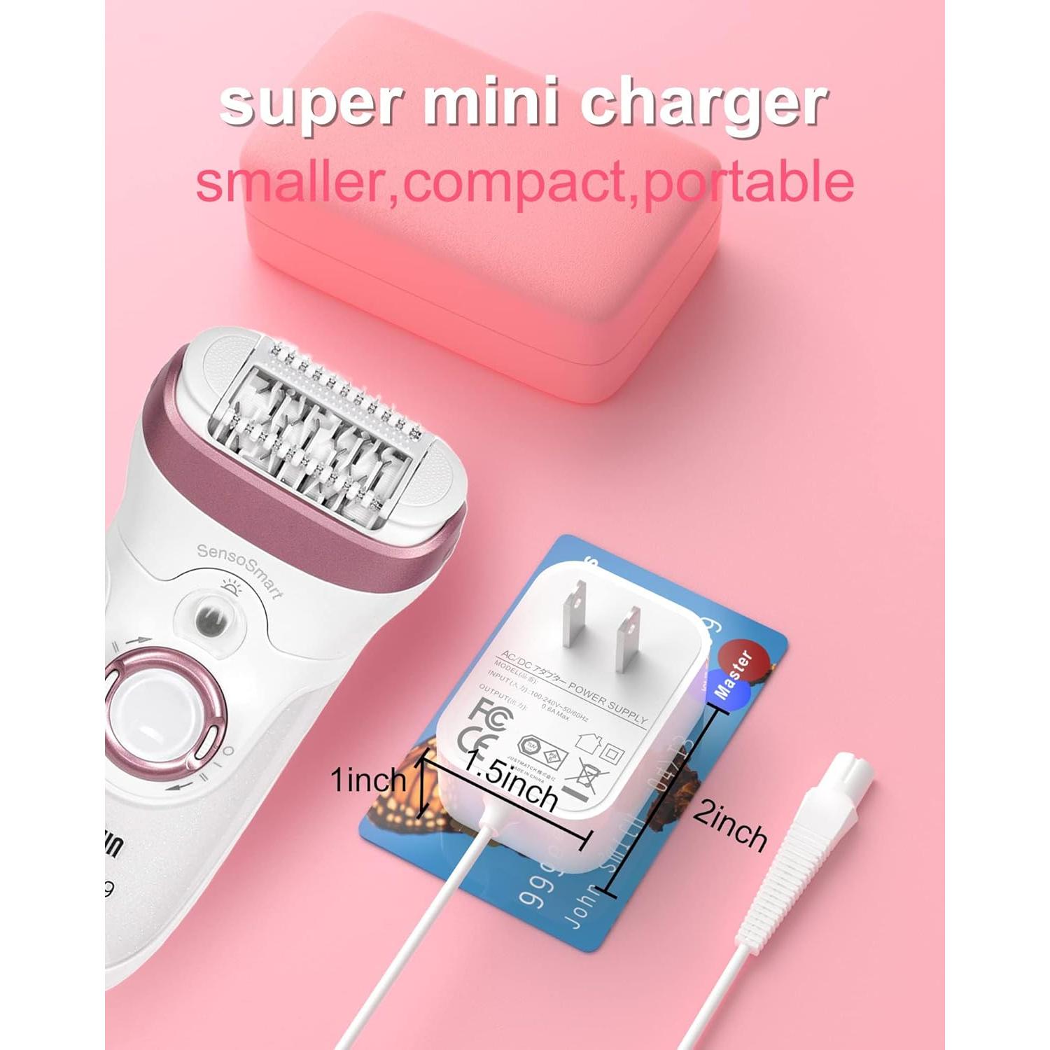 Cargador Braun Silk Epil 9 7 5 1.80m AC 100-240V