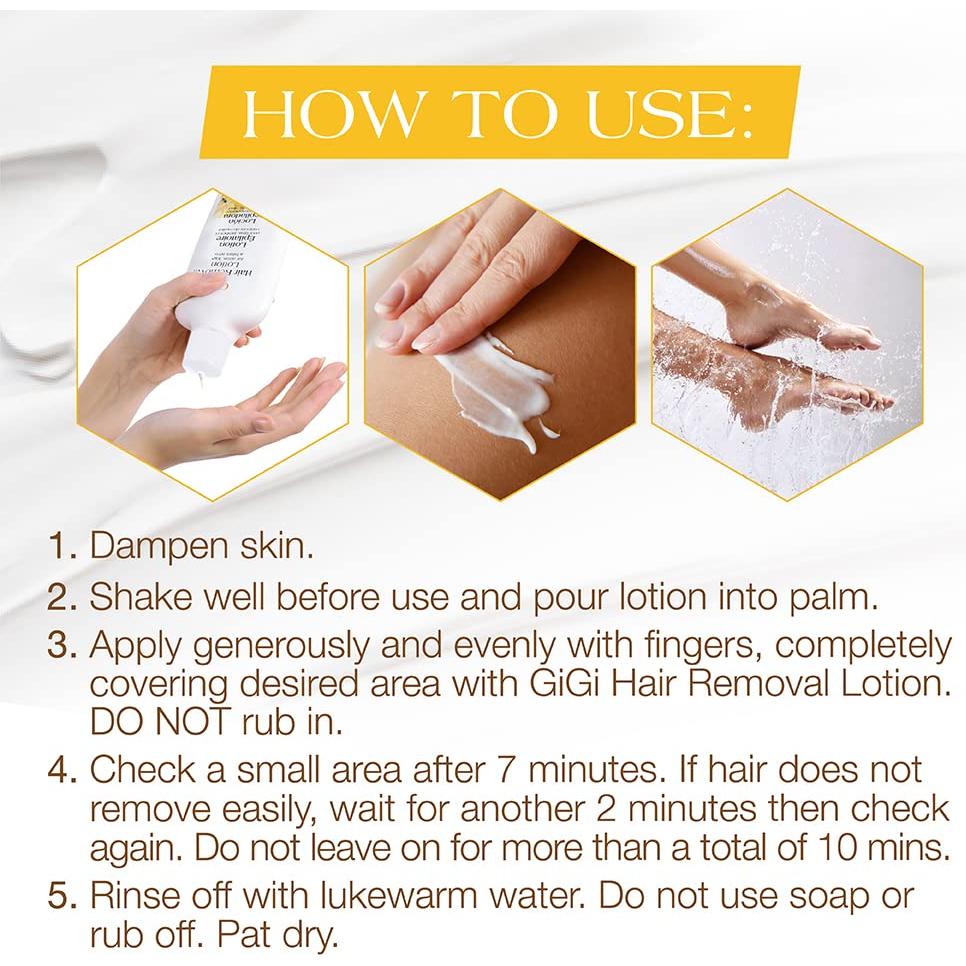 Crema Depilatoria GiGi para Piel Sensible 226.8 g