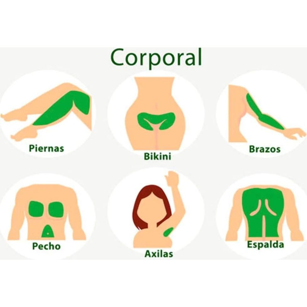 Combo 6 Crema Depilatoria Lampiña 30g y Facial Hidratante