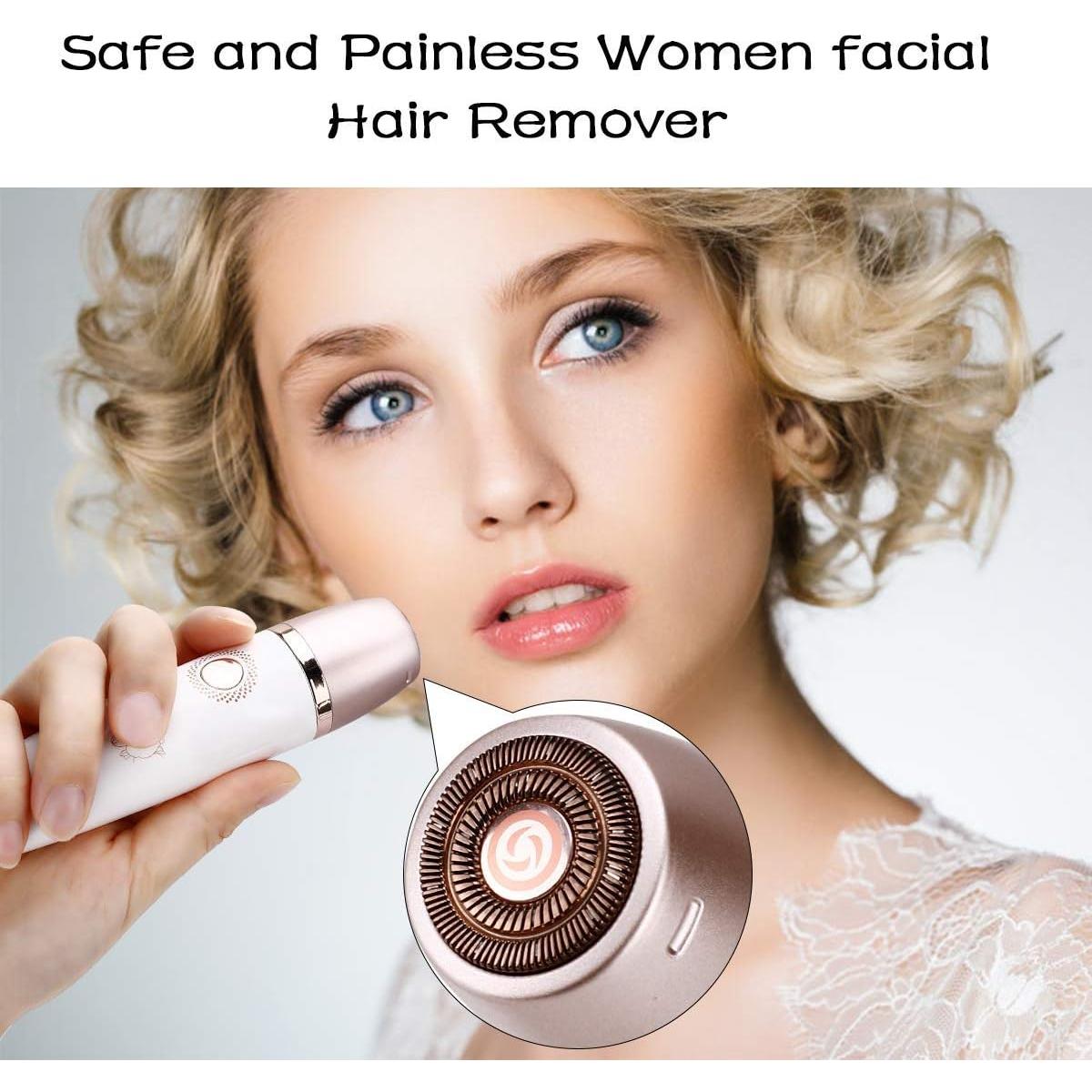 Afeitadora eléctrica RenFox 2 en 1 hipoalergénica USB