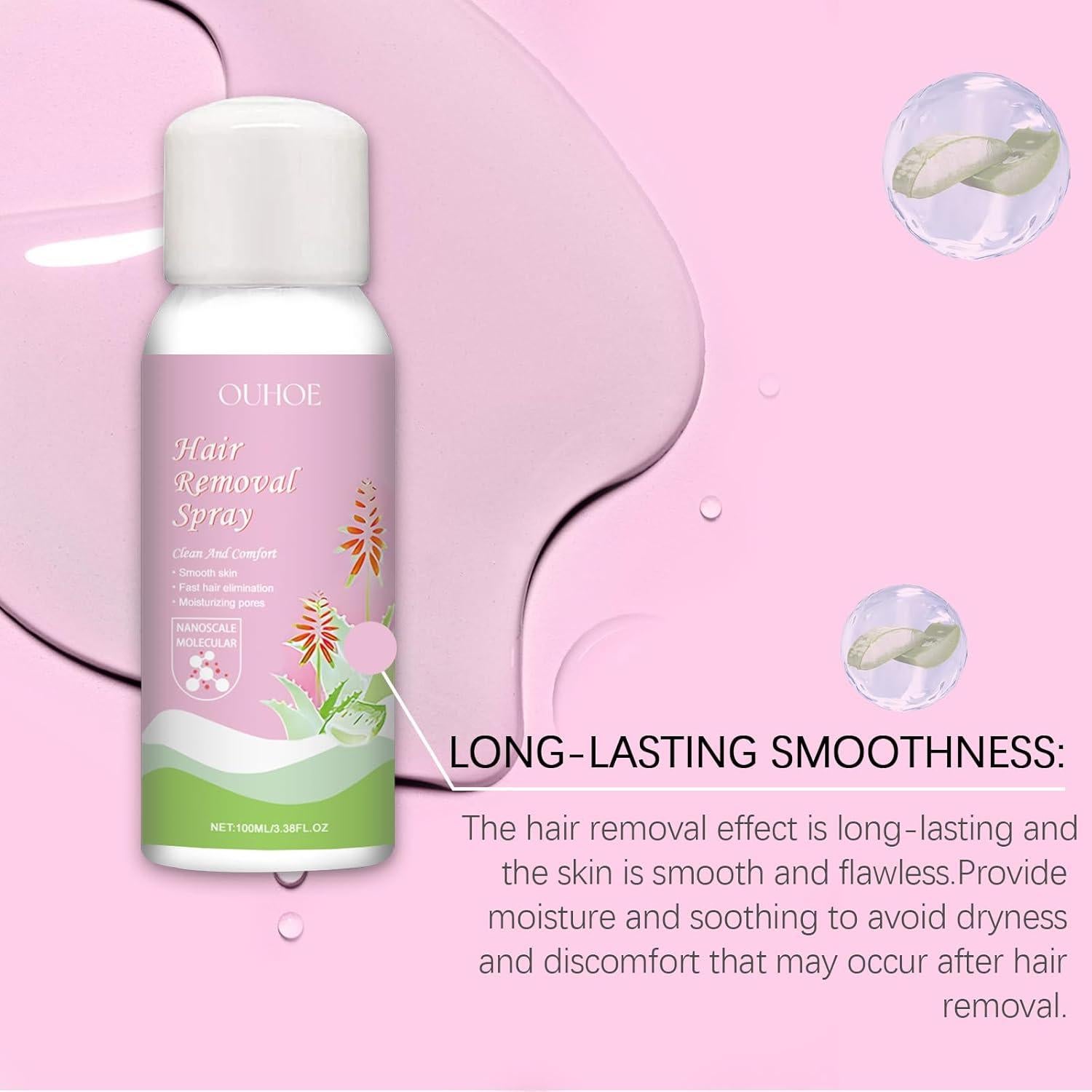 Crema Depilatoria SKYLWCG para Piel Sensible 181g Spray