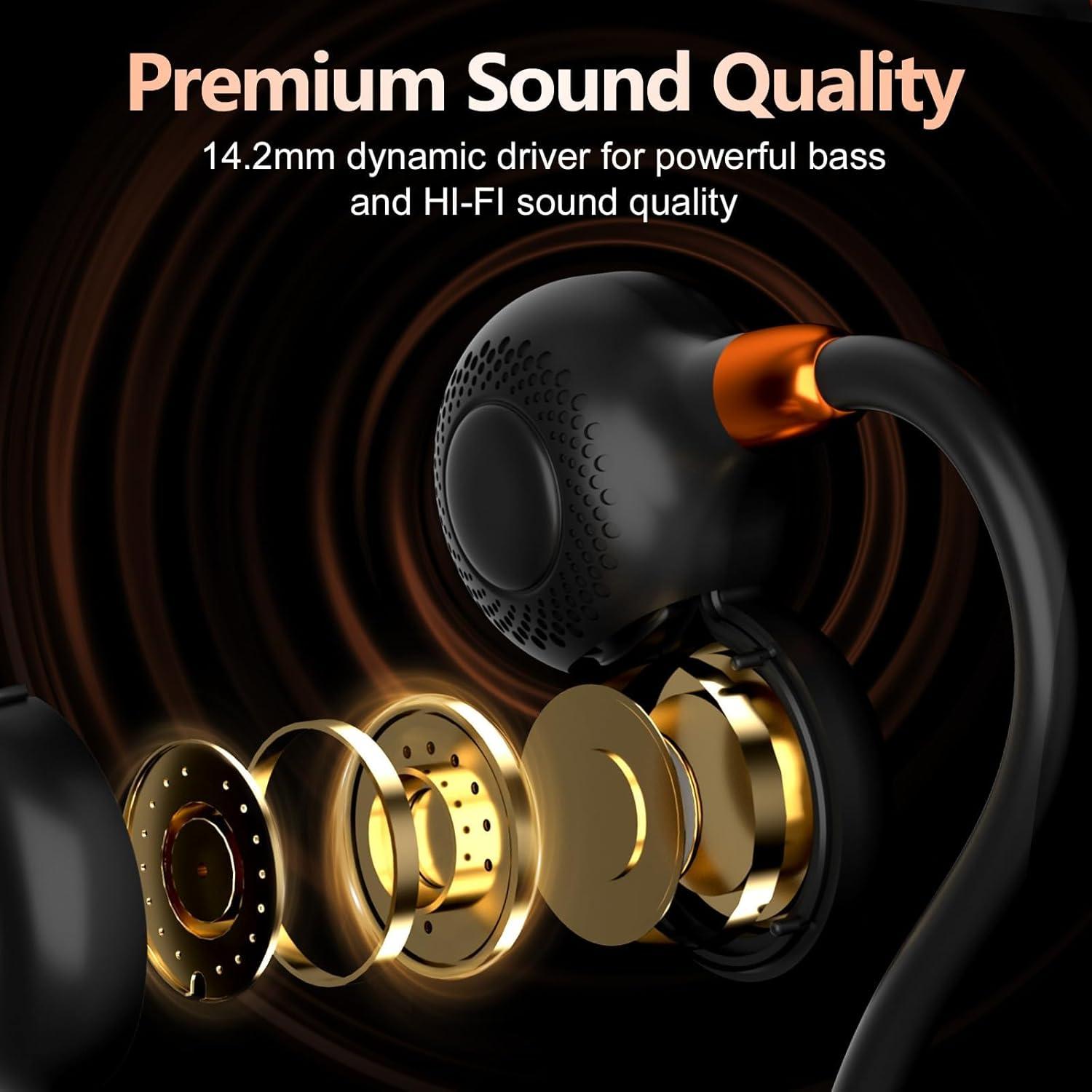 Auriculares Ortizan I10 Inalámbricos Bluetooth 5.3 Impermeables