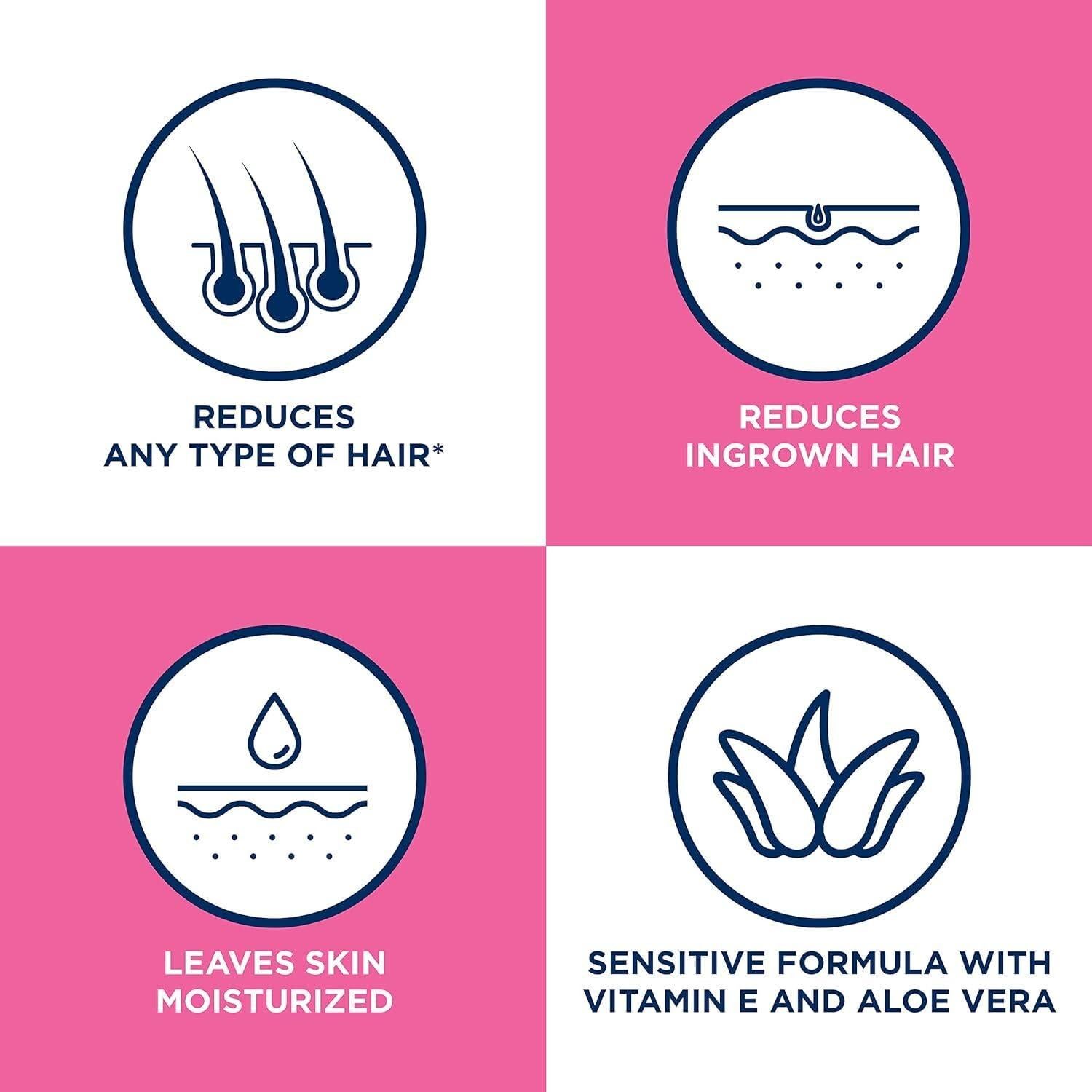 Crema Gel Removedora de Cabello Veet 200 ml Pack 3