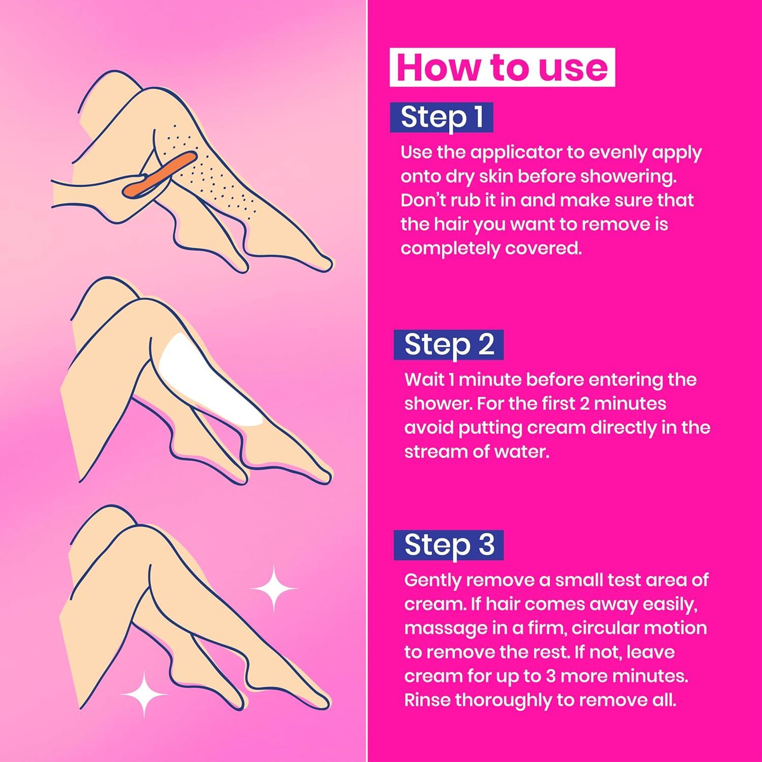 Crema Depilatoria Vegana WooWoo 100 ml para Ducha