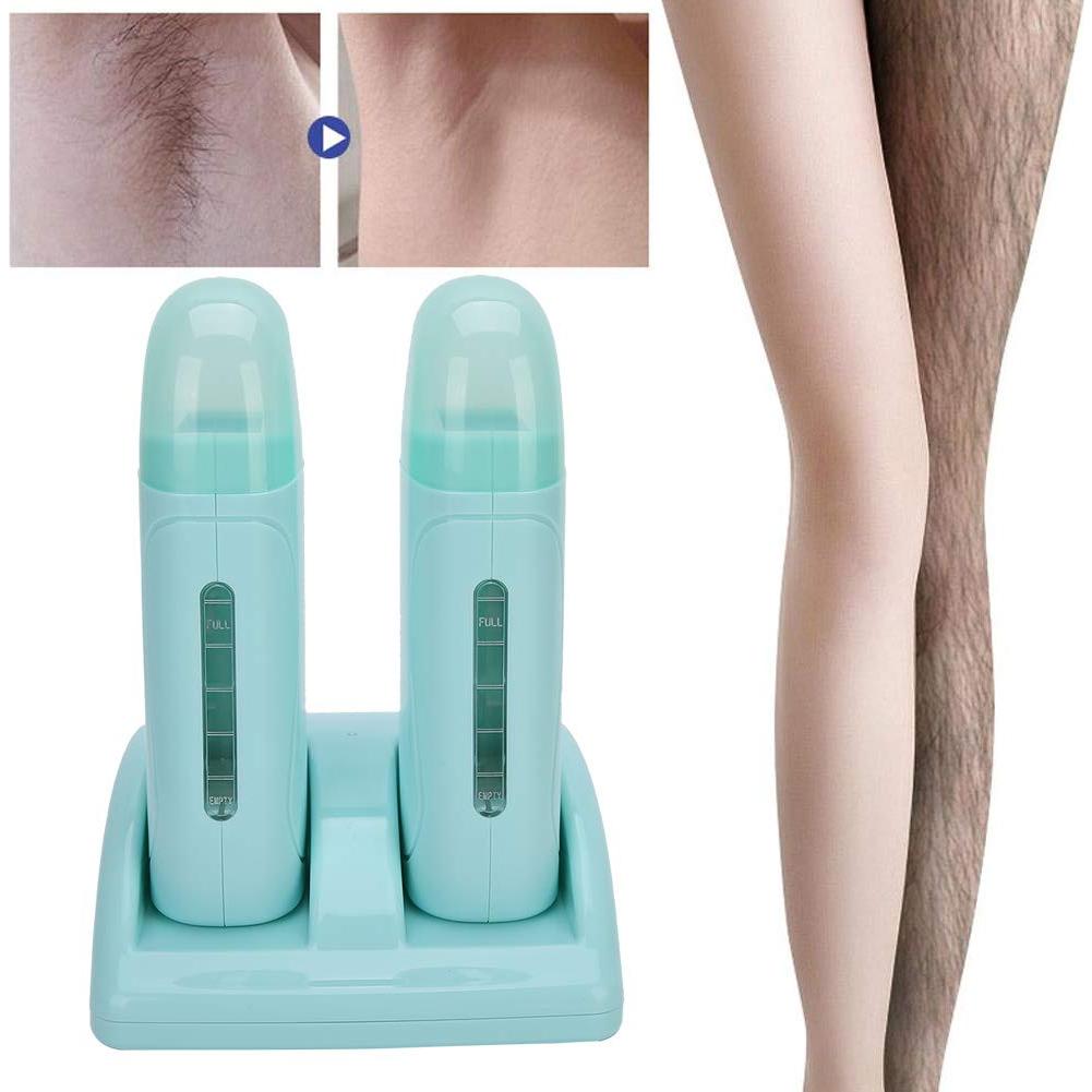 Kit de Eliminación de Vello HURRISE con Calentador de Cera Doble 100ml