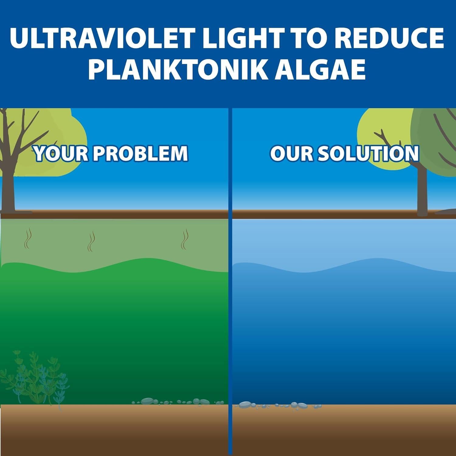 Lámpara UV UltraUV Pro The Pond Guy 25W para estanques