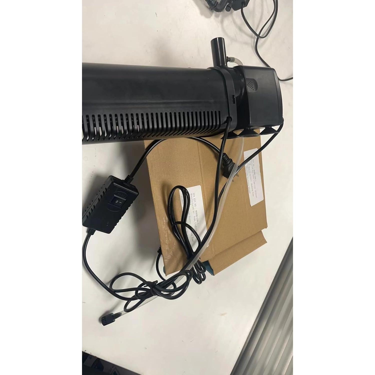 Filtro UV Coospider para Acuario 75-1130 Litros 600GPH